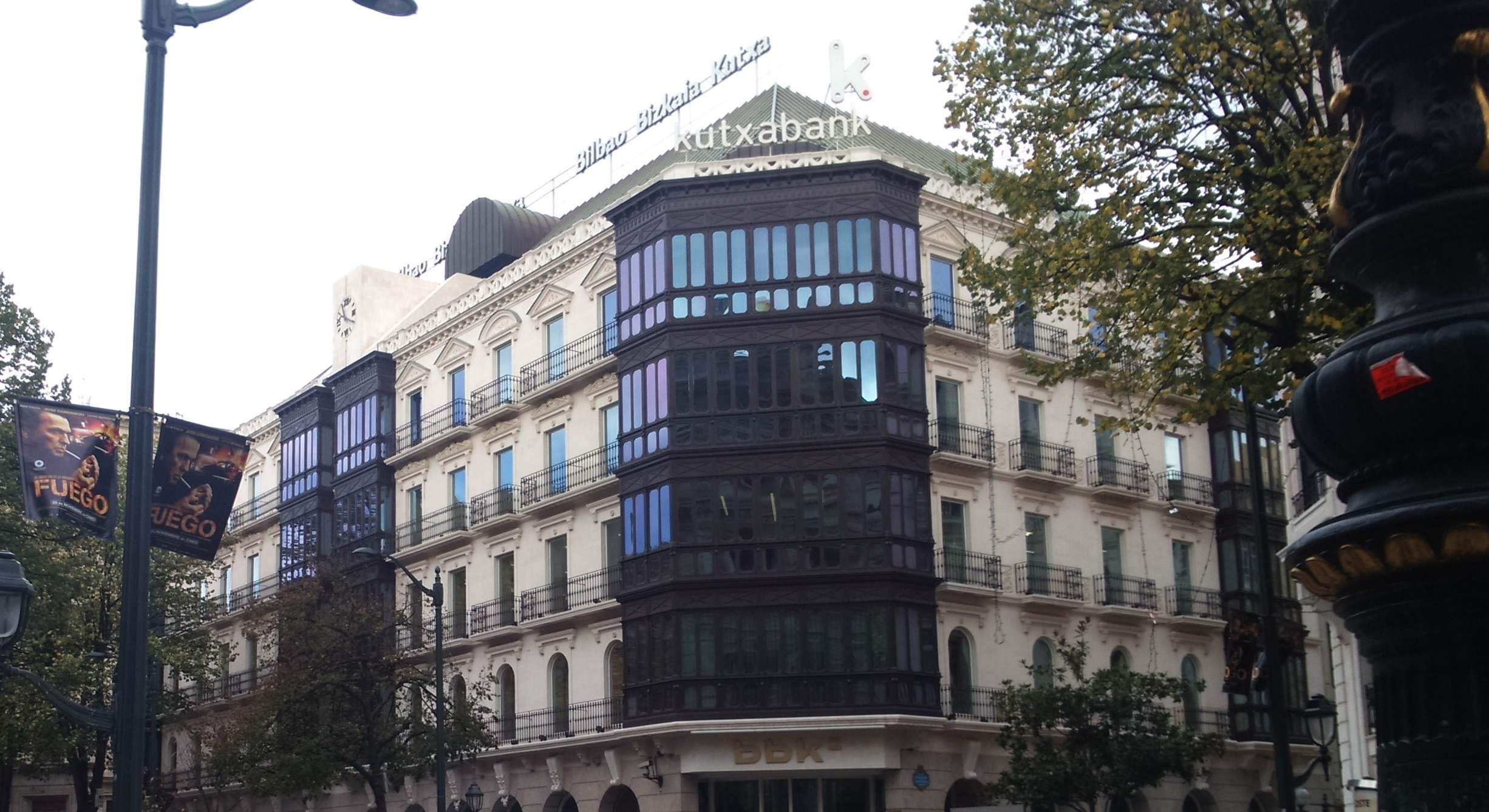 Sede de Kutxabank en Bilbao.