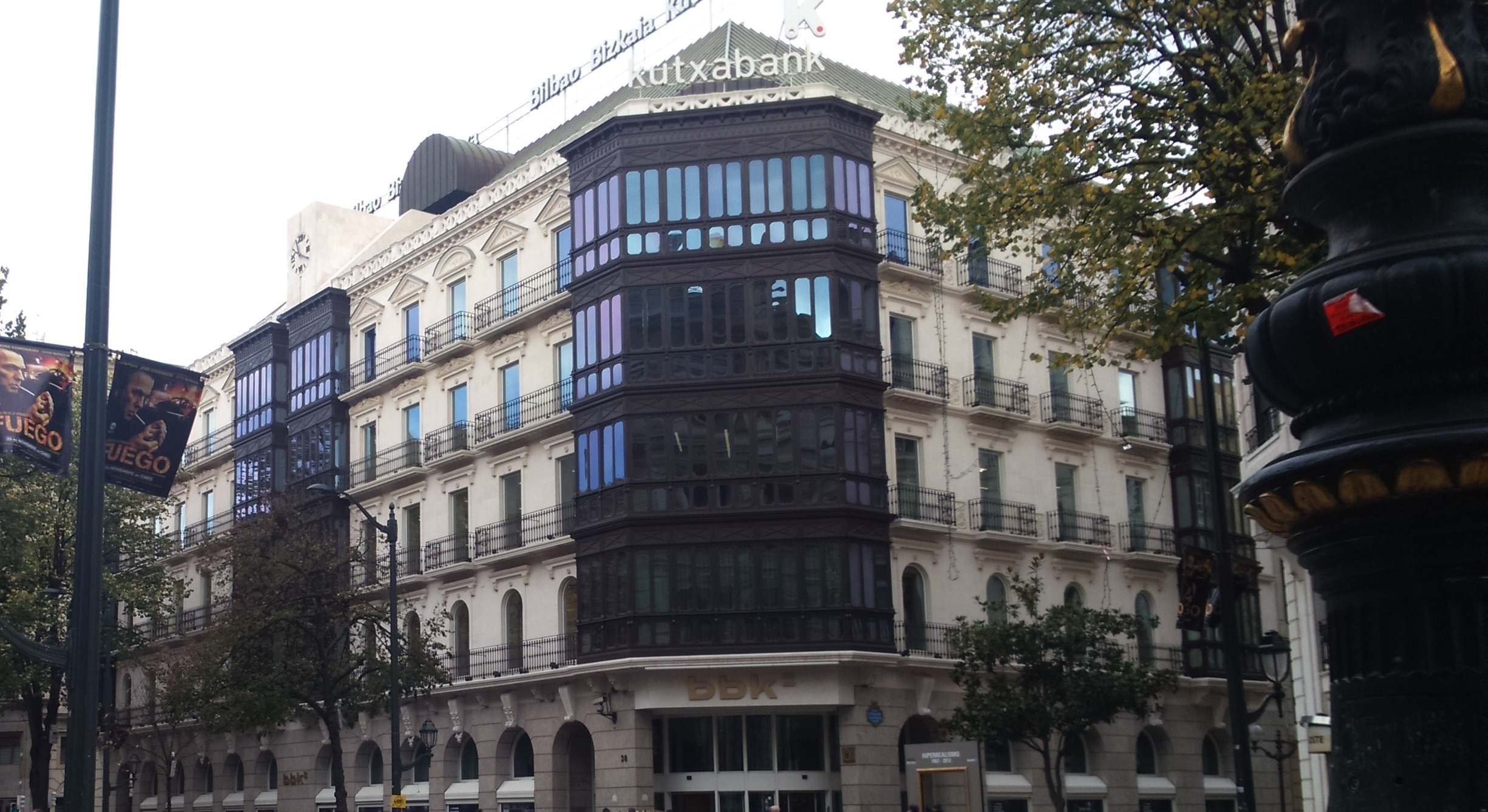 Sede de Kutxabank en Bilbao.
