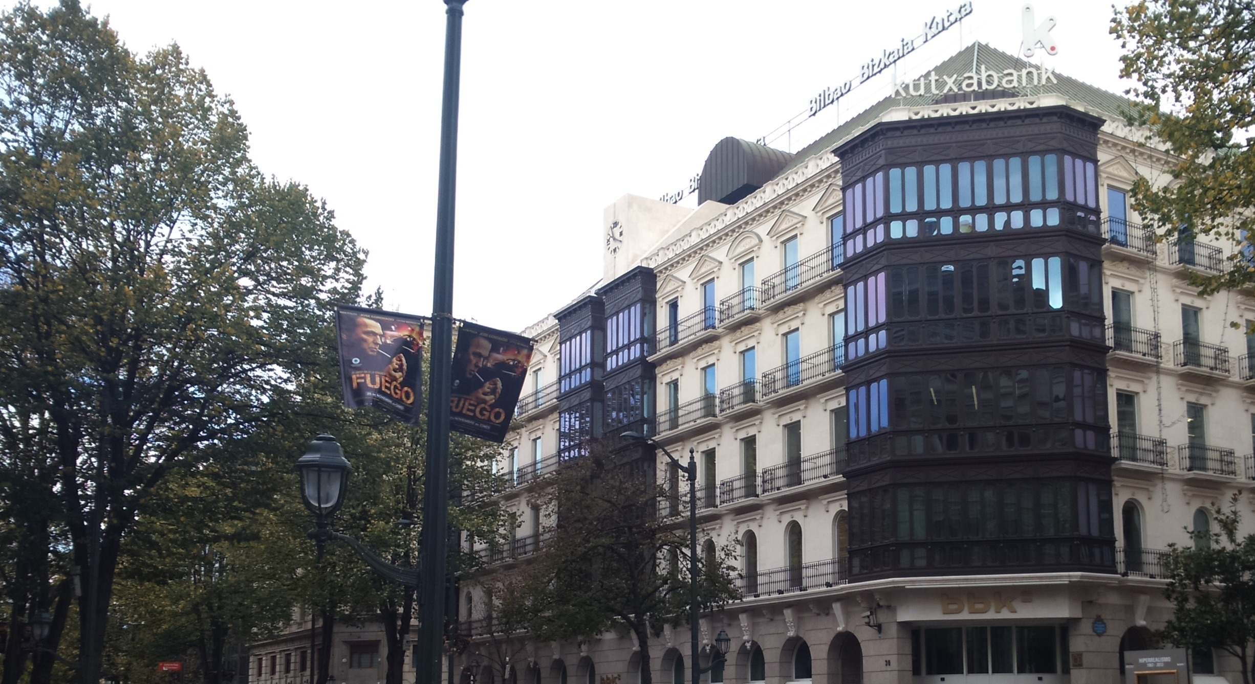 Sede de Kutxabank en Bilbao.