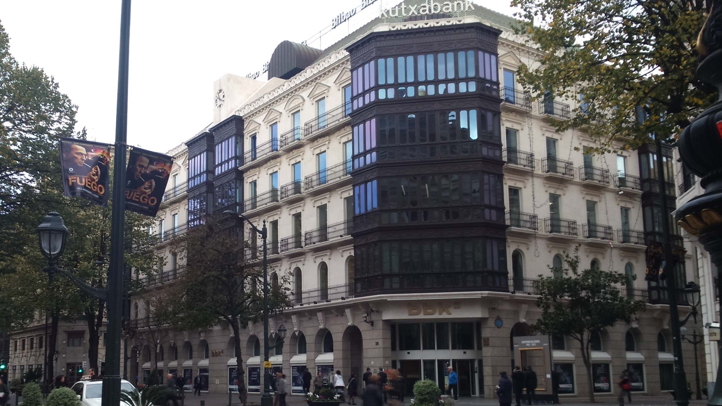 Sede de Kutxabank en Bilbao.