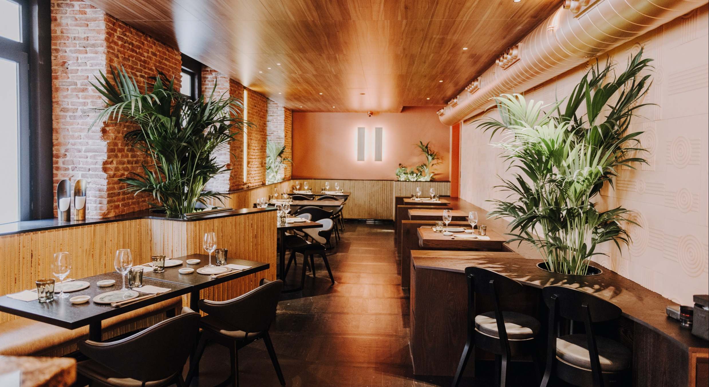 Restaurante Nomo en Bárbara de Braganza en Madrid.