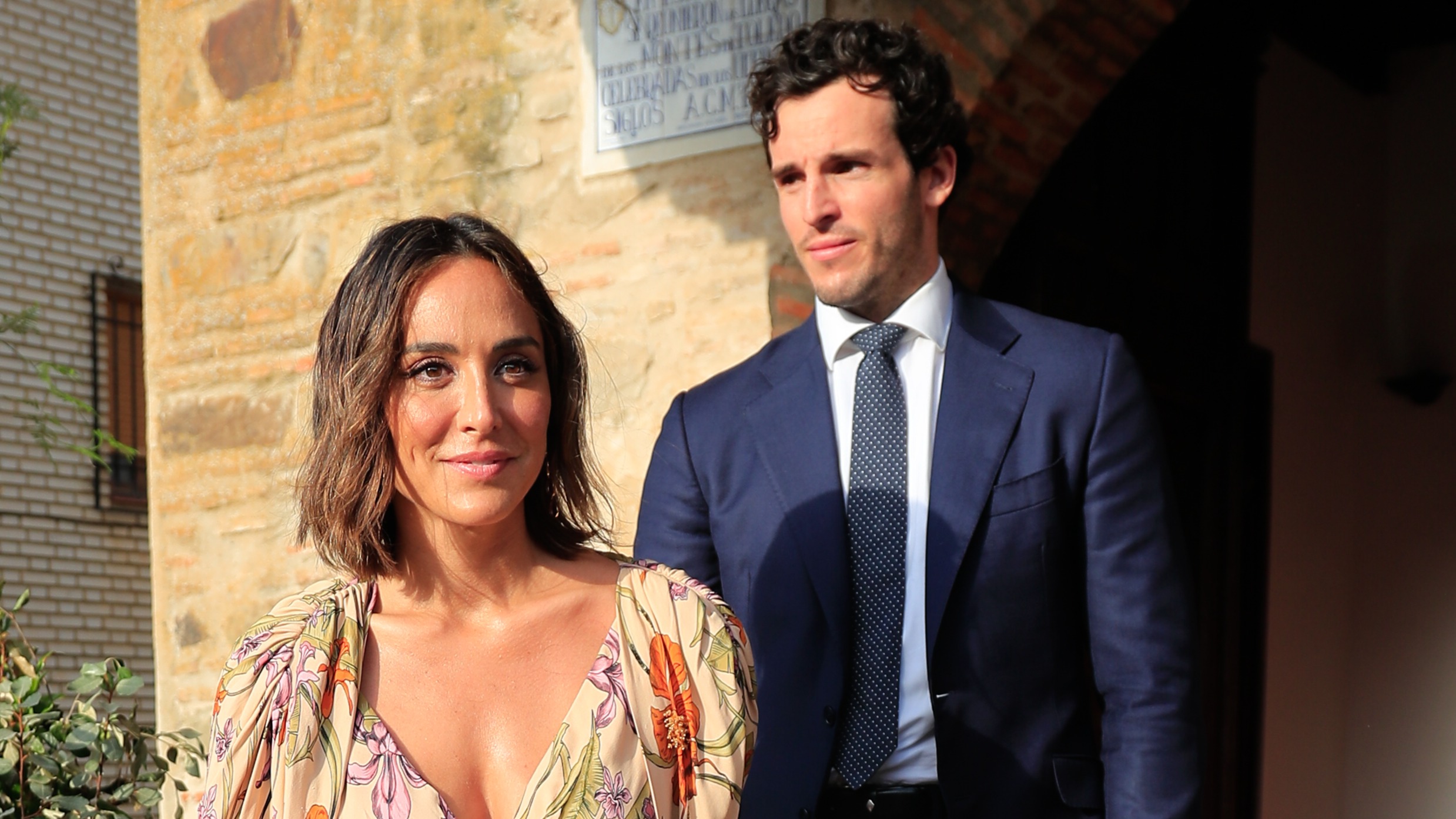 Tamara Falcó e Íñigo Onieva, en una boda de unos amigos