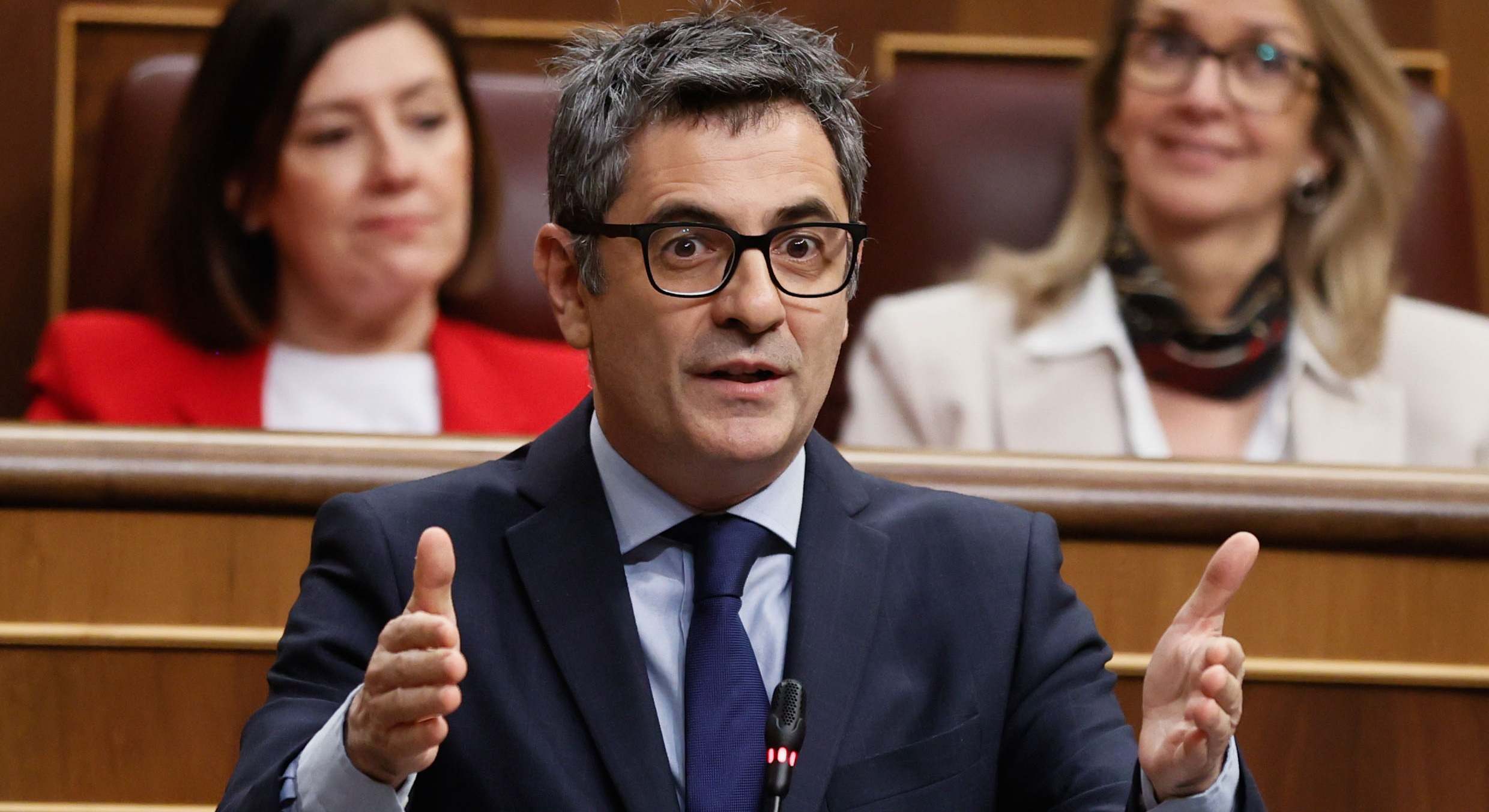 El ministro de la Presidencia, Justicia y Relaciones con las Cortes, Félix Bolaños