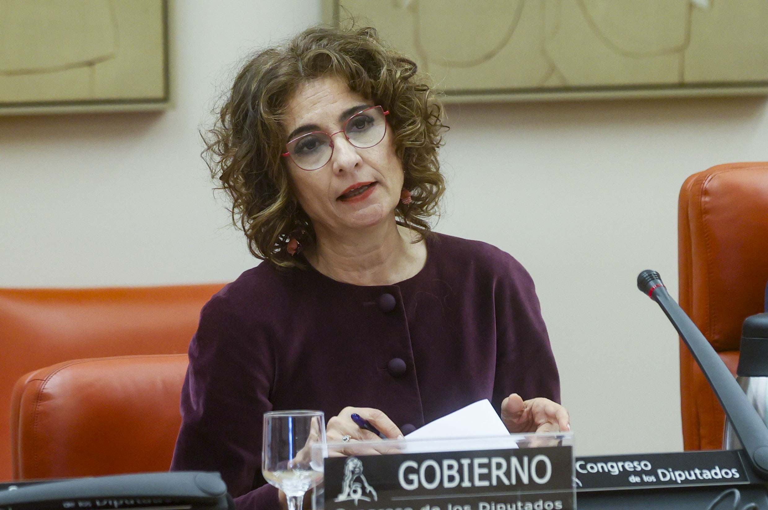 La ministra de Hacienda, María Jesús Montero.