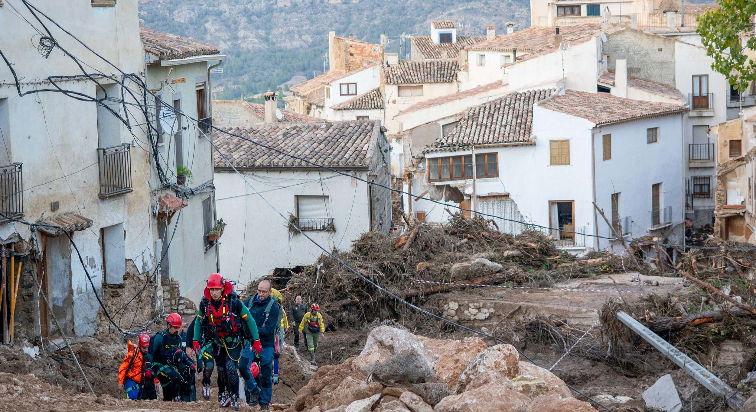 Estado en el que ha quedado Letur después de la Dana