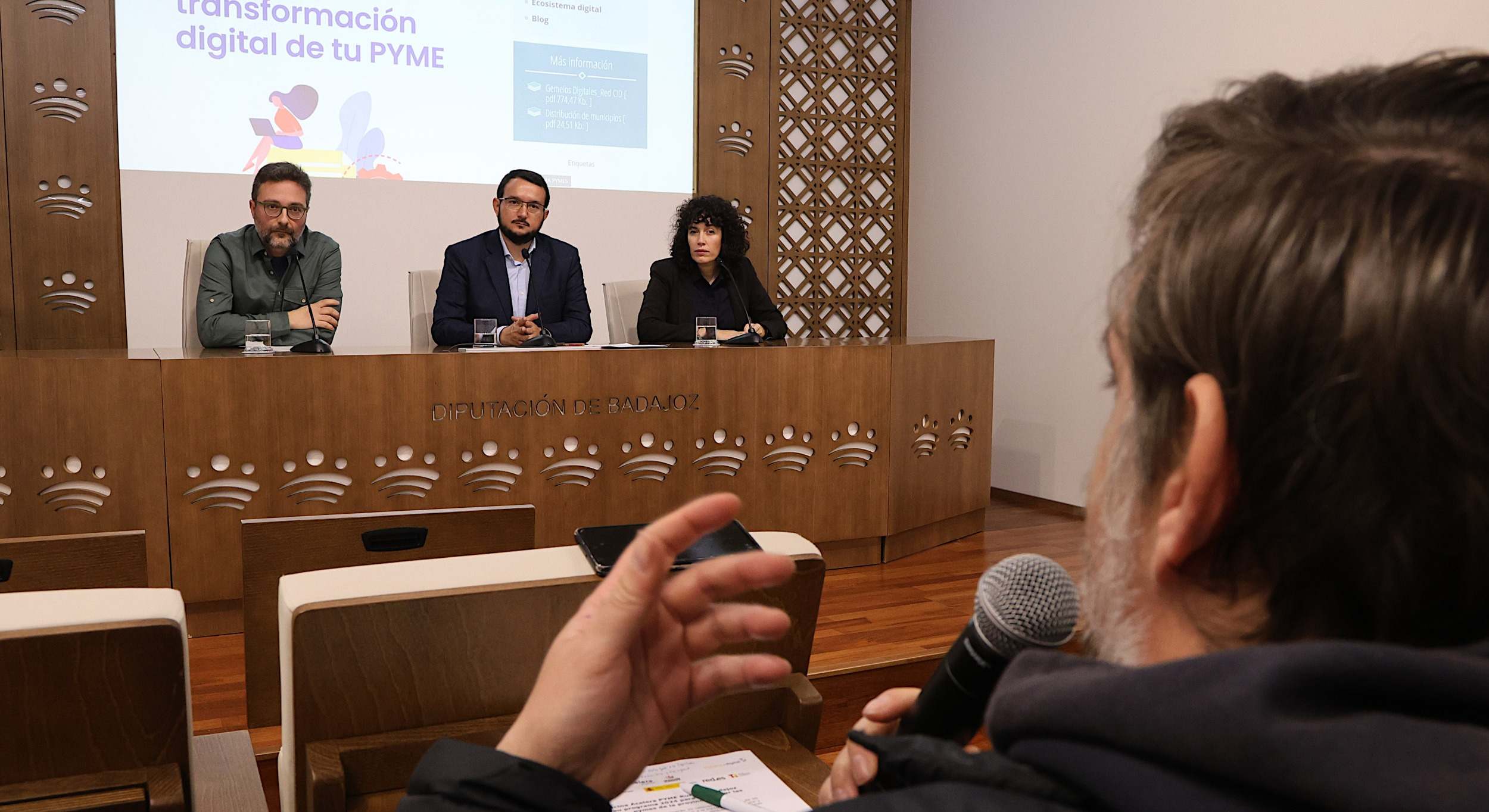 Presentación programa digitalización Diputación de Badajoz