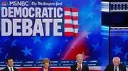 Los demócratas llaman a la unidad de EEUU en un debate en el que se aupó la segunda división de candidatos