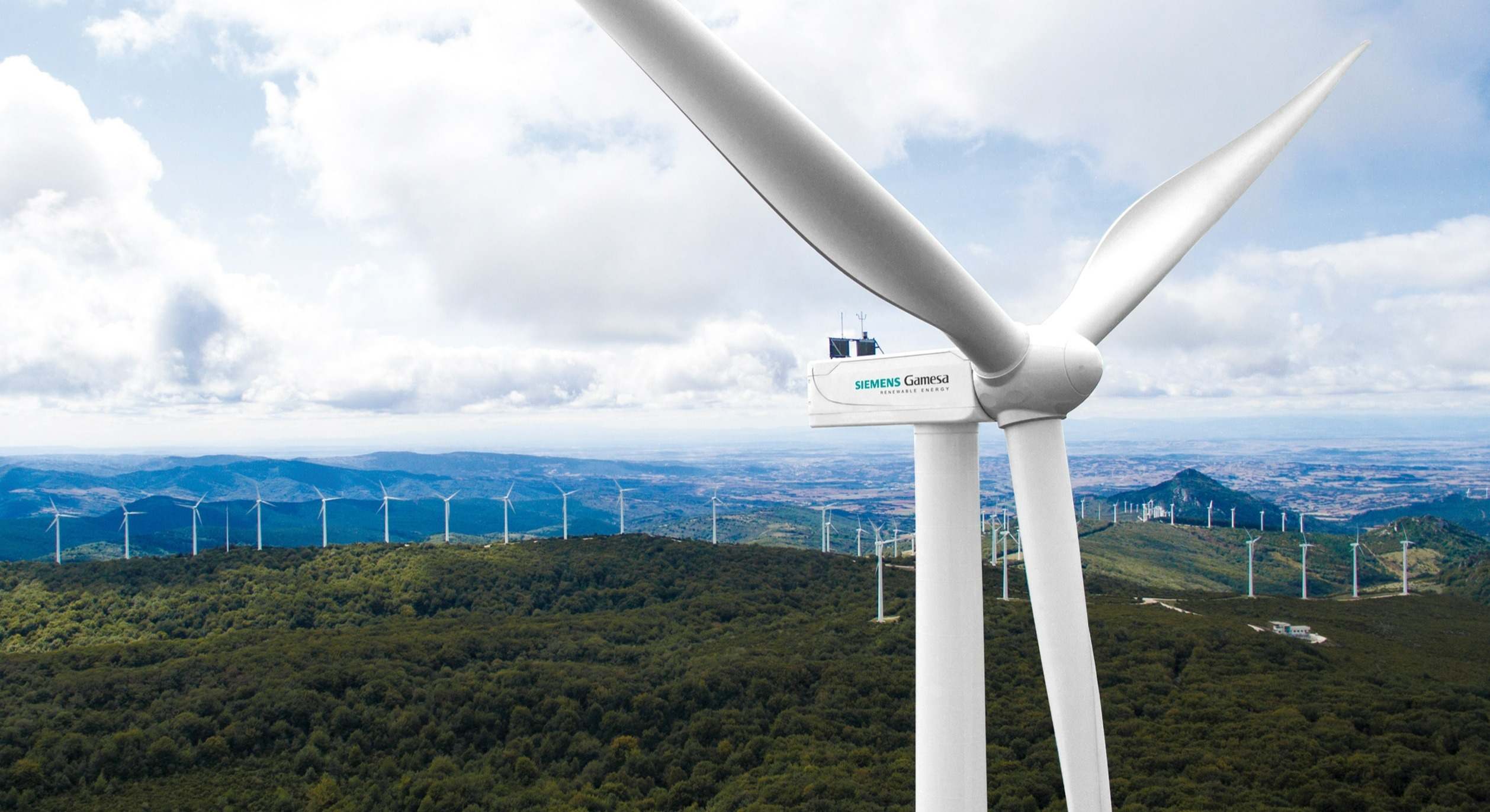 Parque eólico de Siemens Gamesa. / Siemens Gamesa