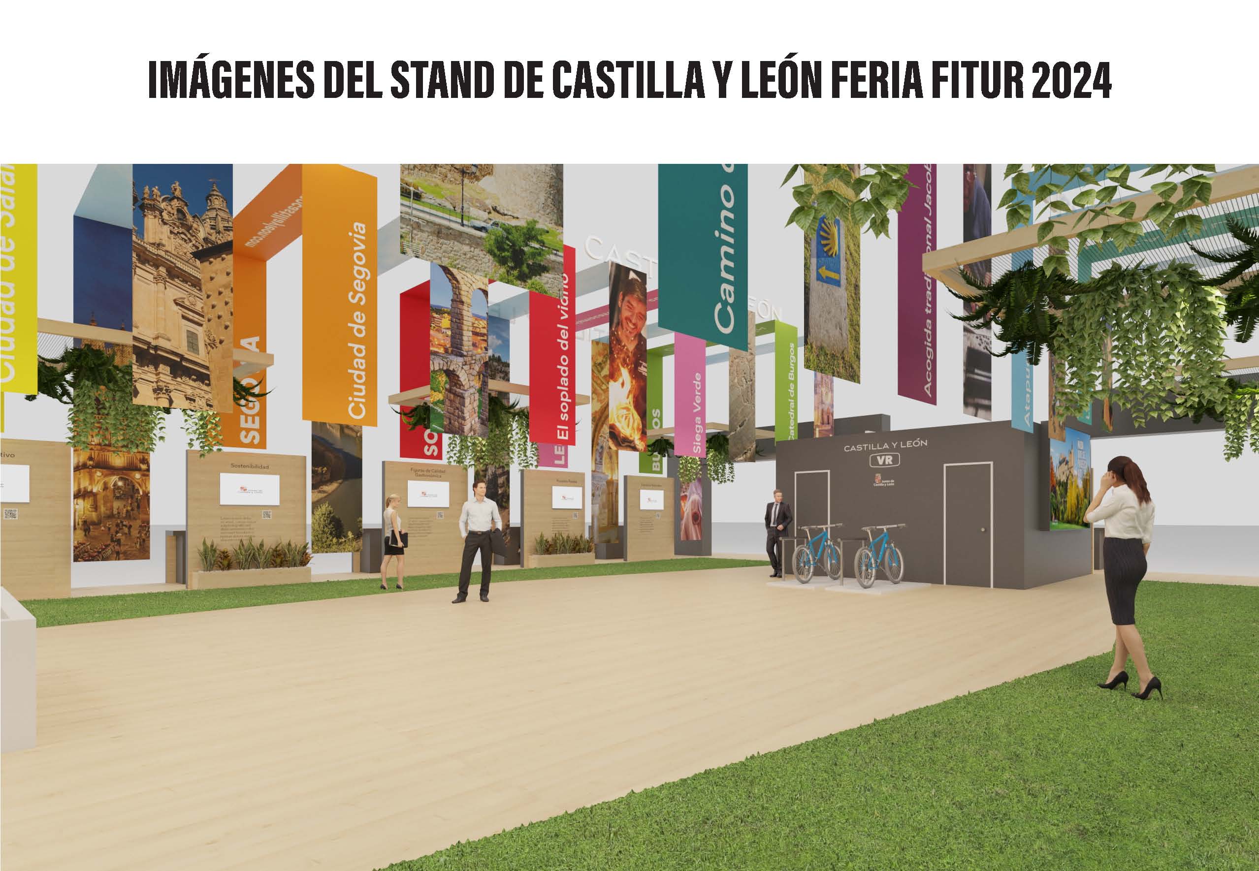 Stand de Castilla y León en Fitur