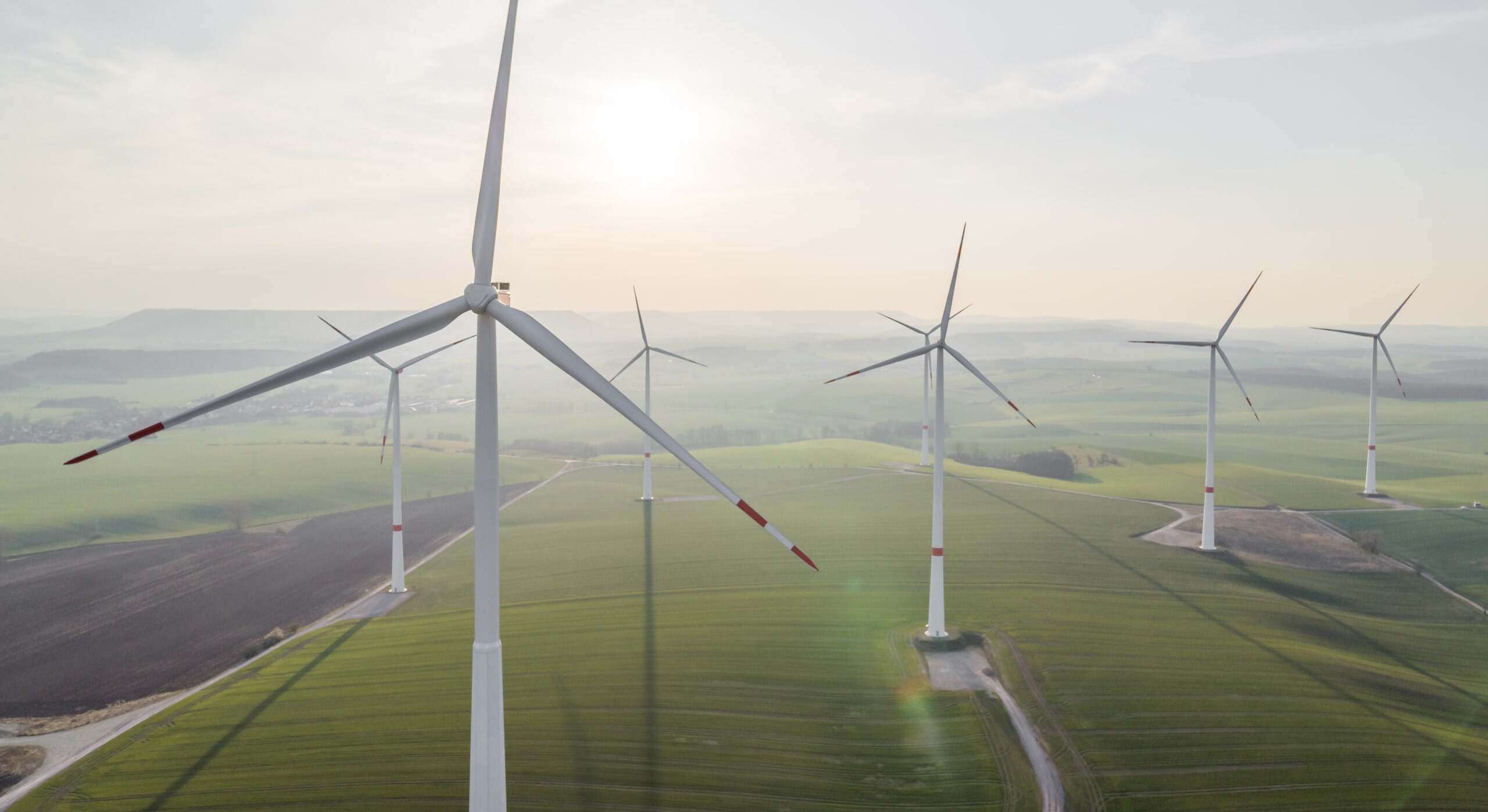 Aerogeneradores de Nordex en Alemania. / Nordex
