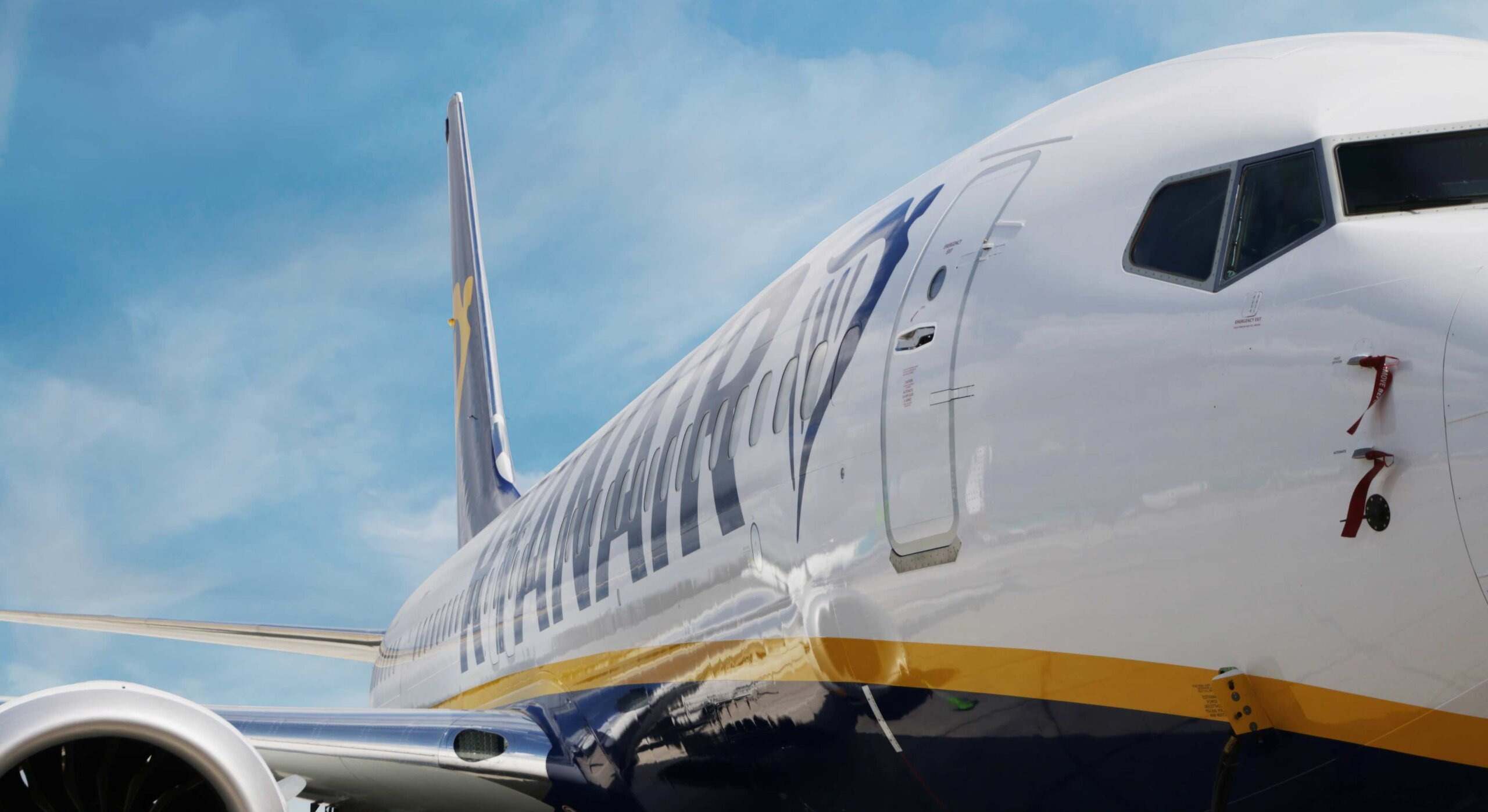 Avión de Ryanair. / Ryanair