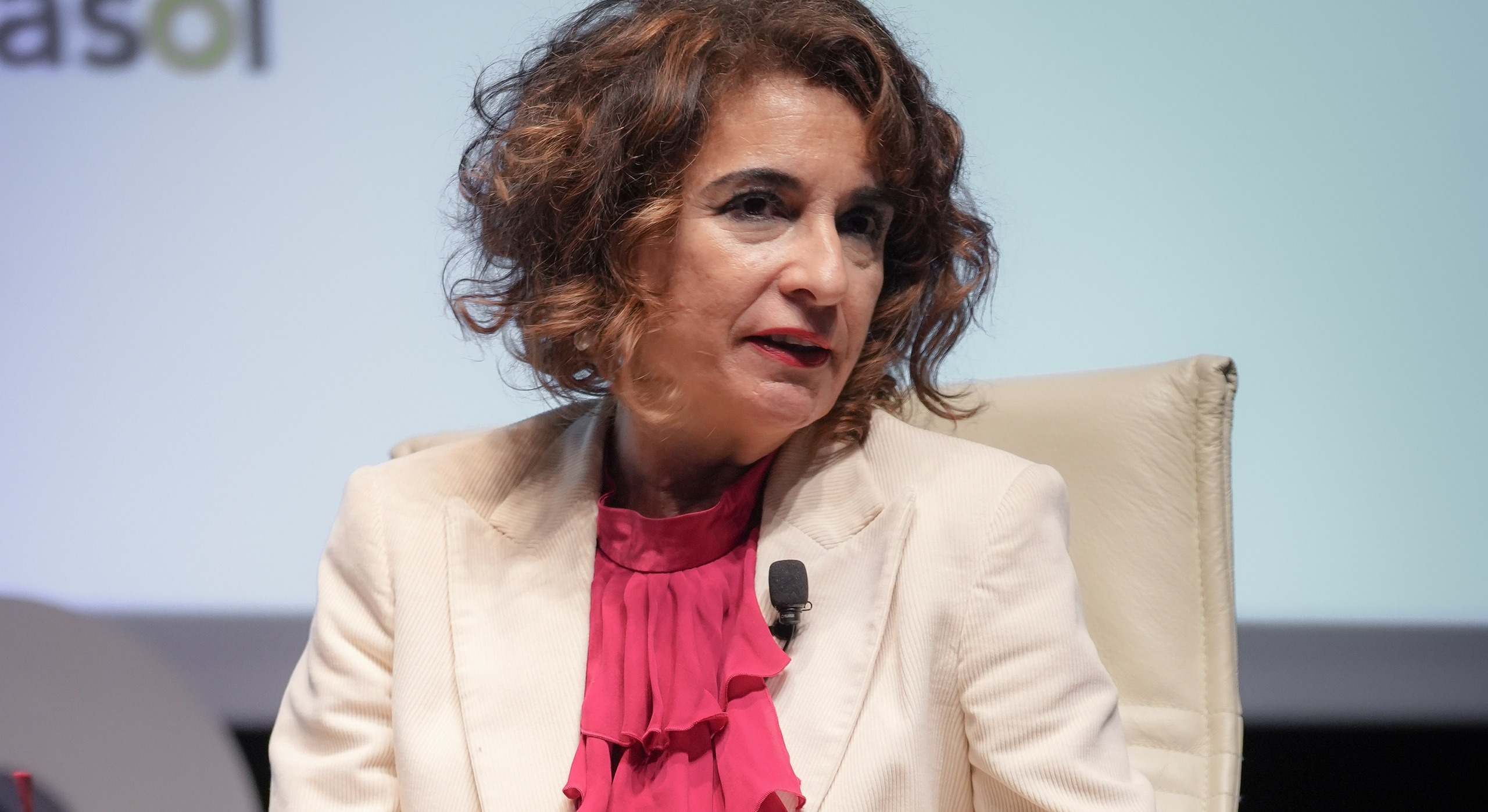 La vicepresidenta primera y ministra de Hacienda, María Jesús Montero