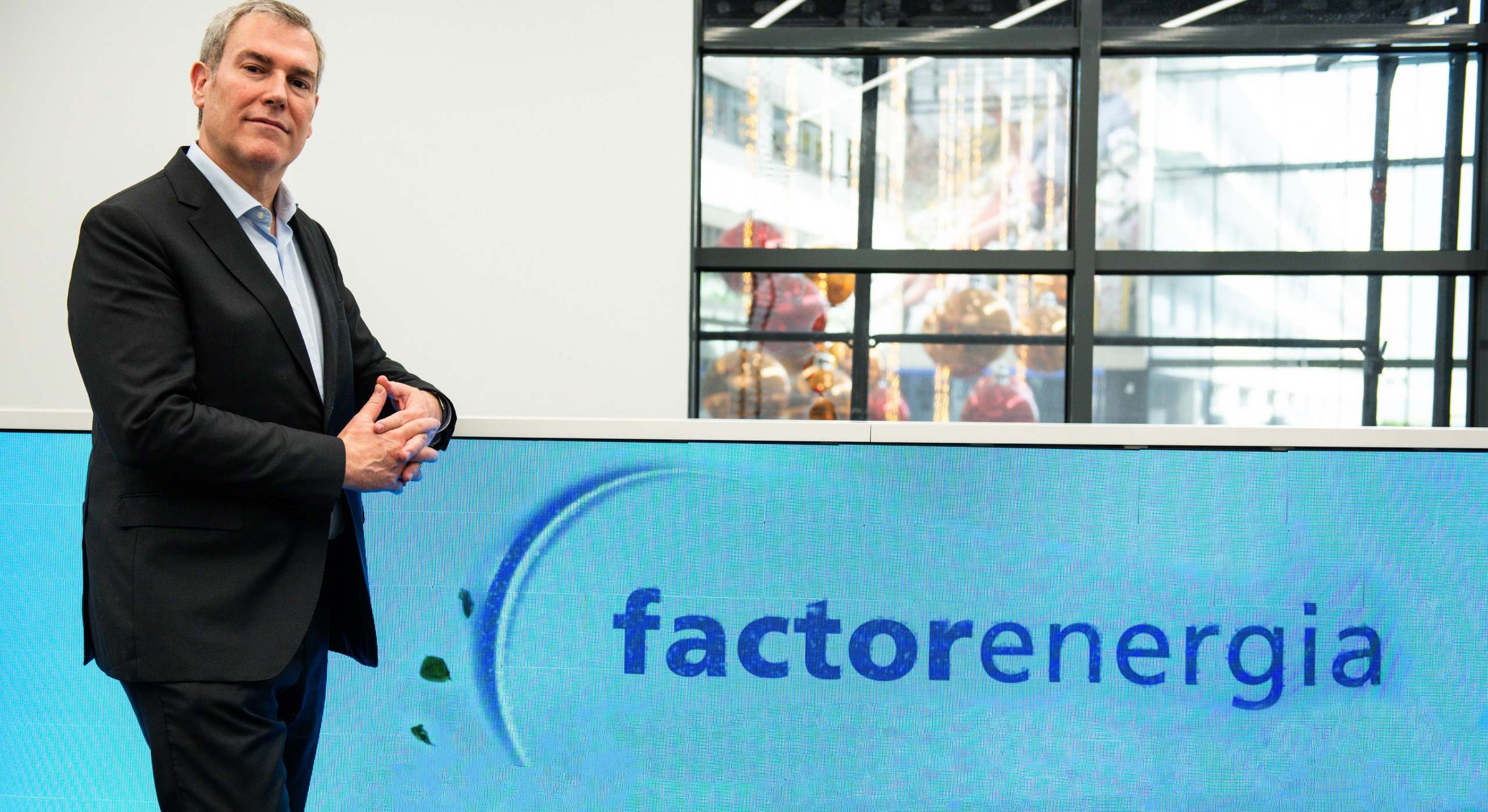 Emili Rousaud, fundador y consejero delegado de Factor Energia. Alberto Paredes