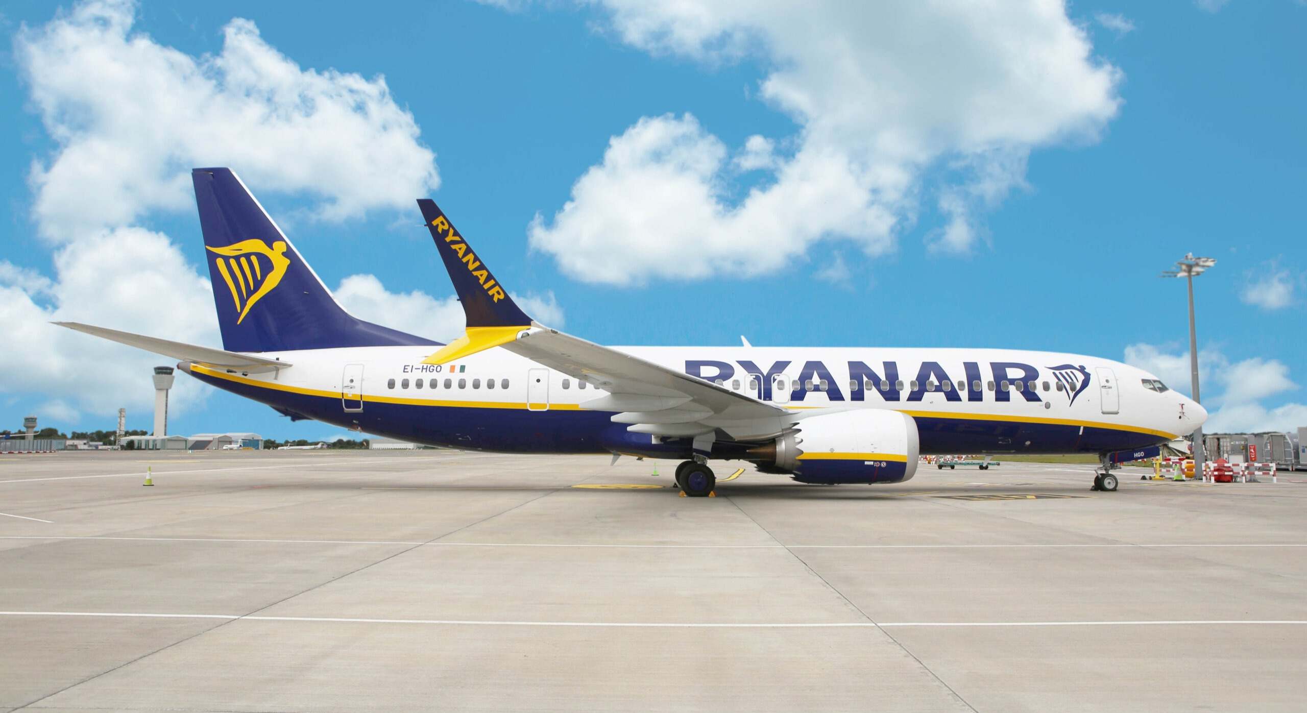 Avión de Ryanair. 
