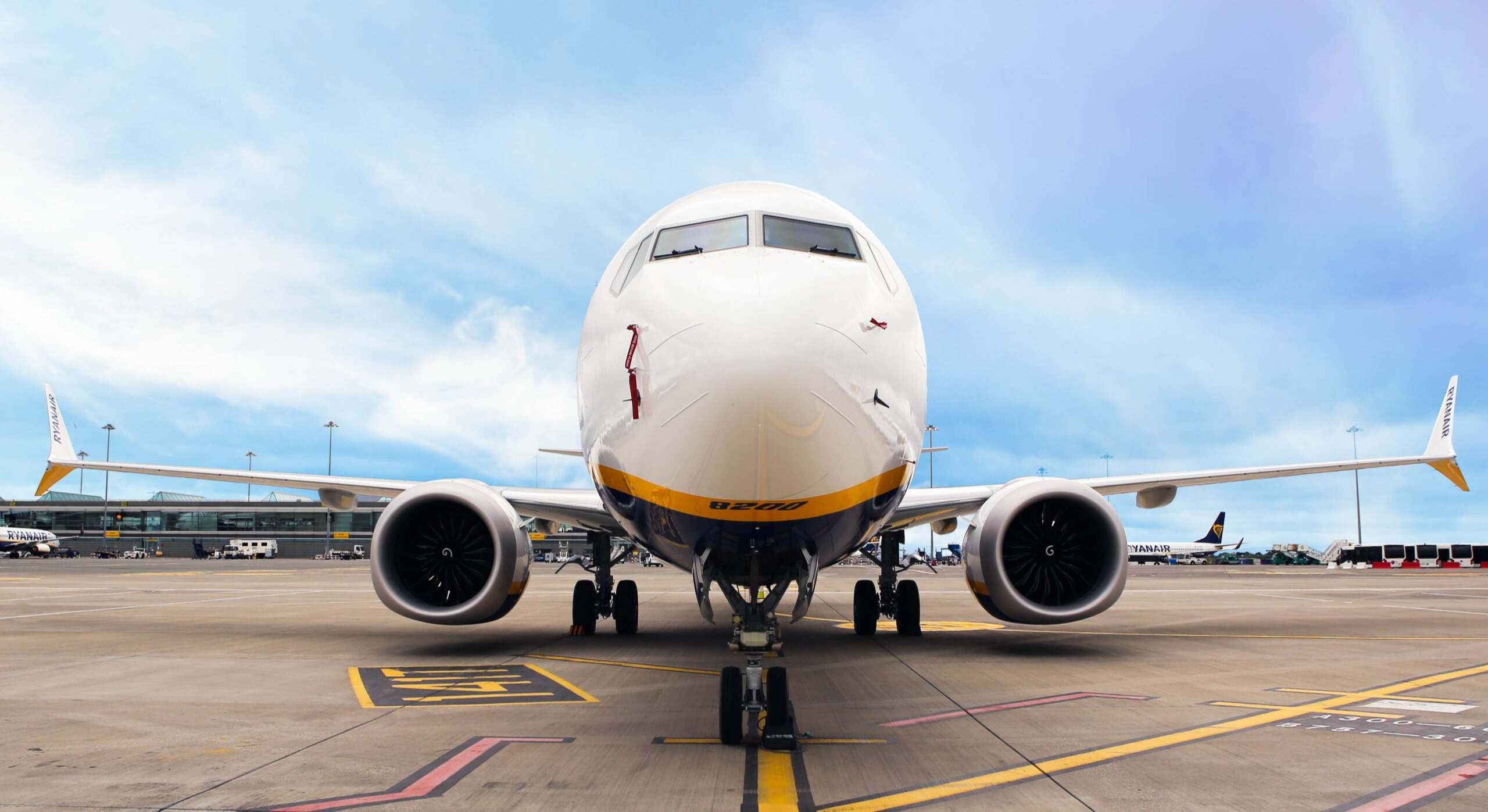 Avión de Ryanair. / Ryanair