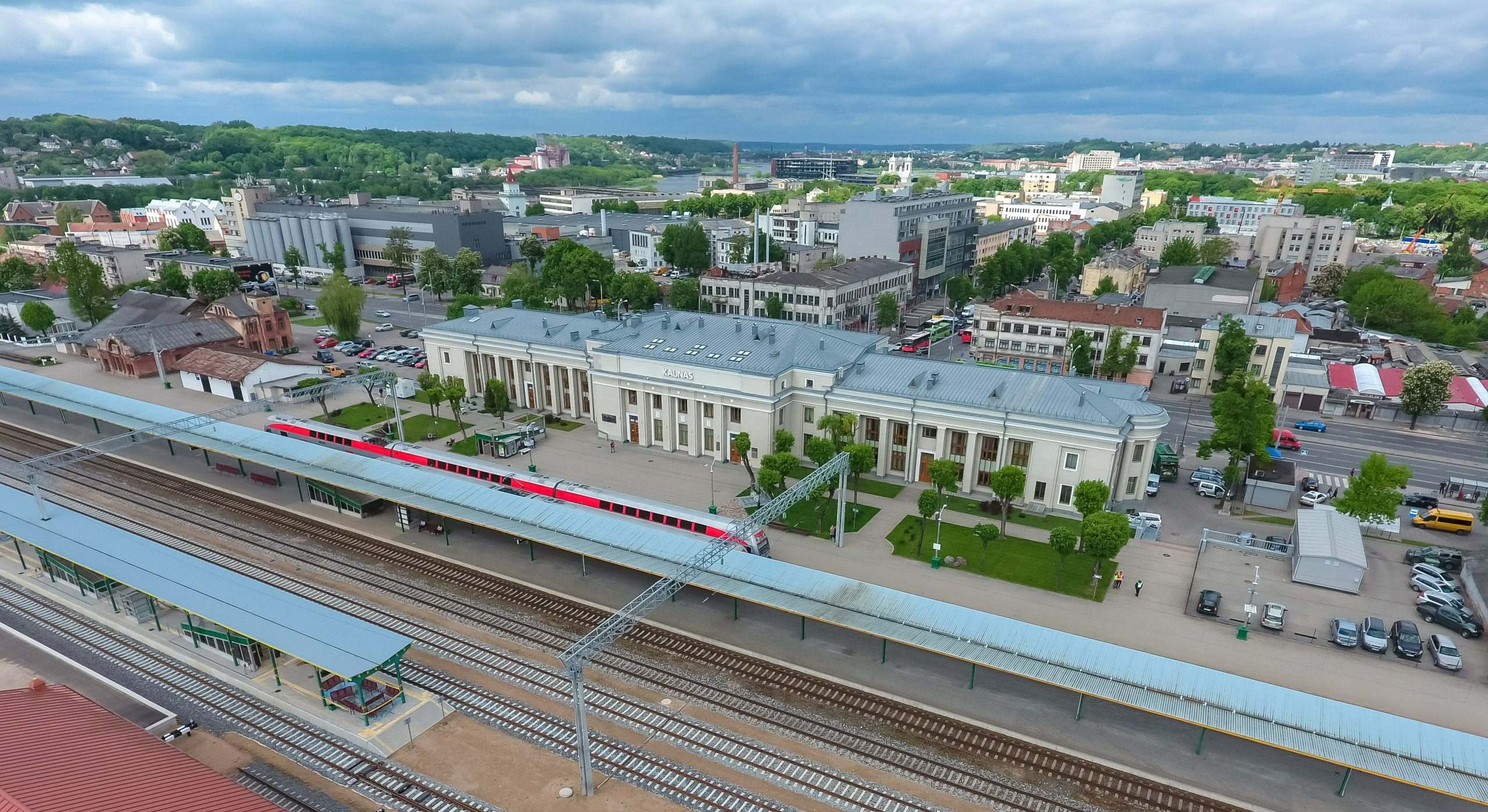 Estación de Kaunas, Lituania / Rail Baltica