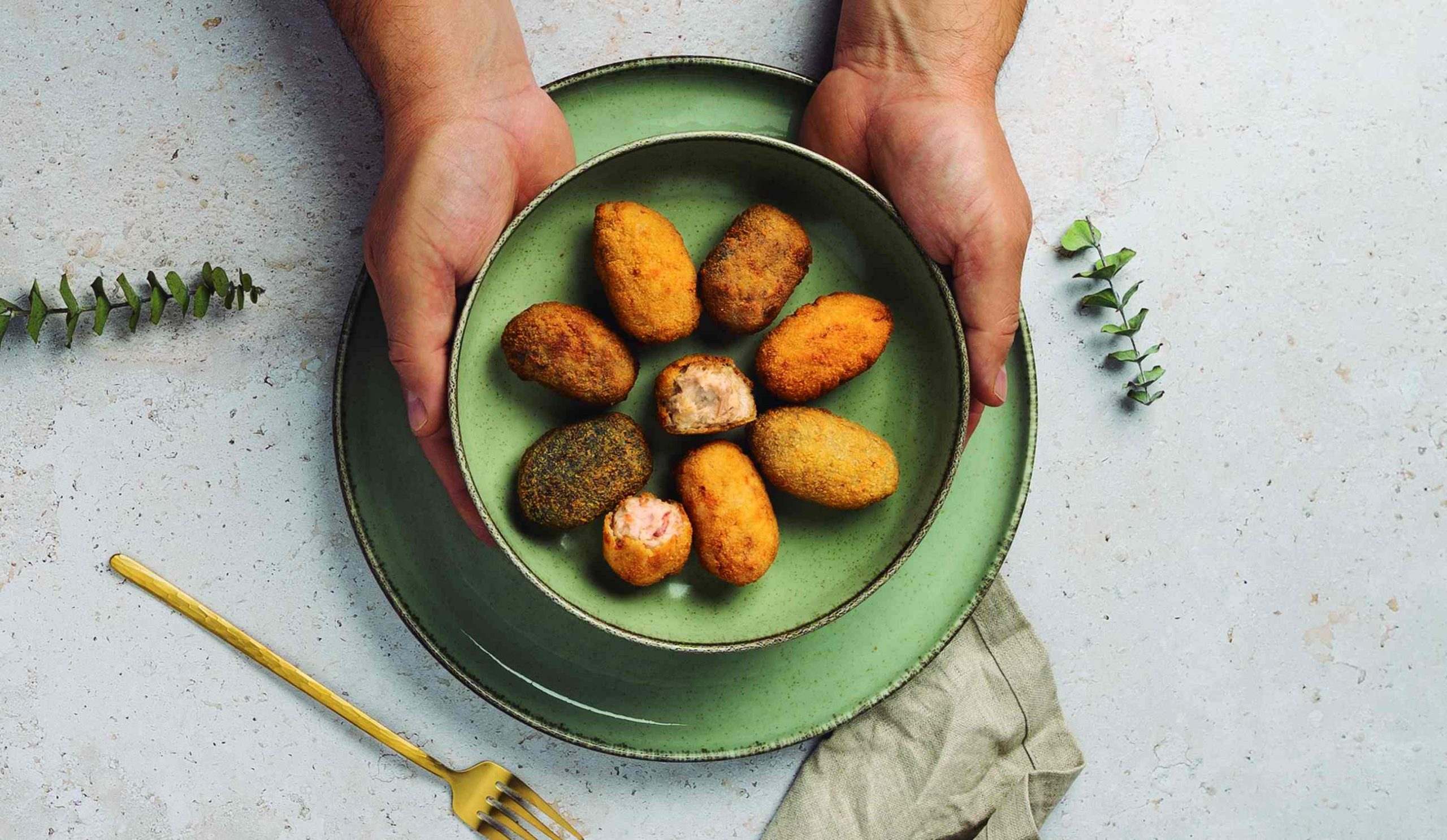 Croquetas elaboradas por Audens Food. EE