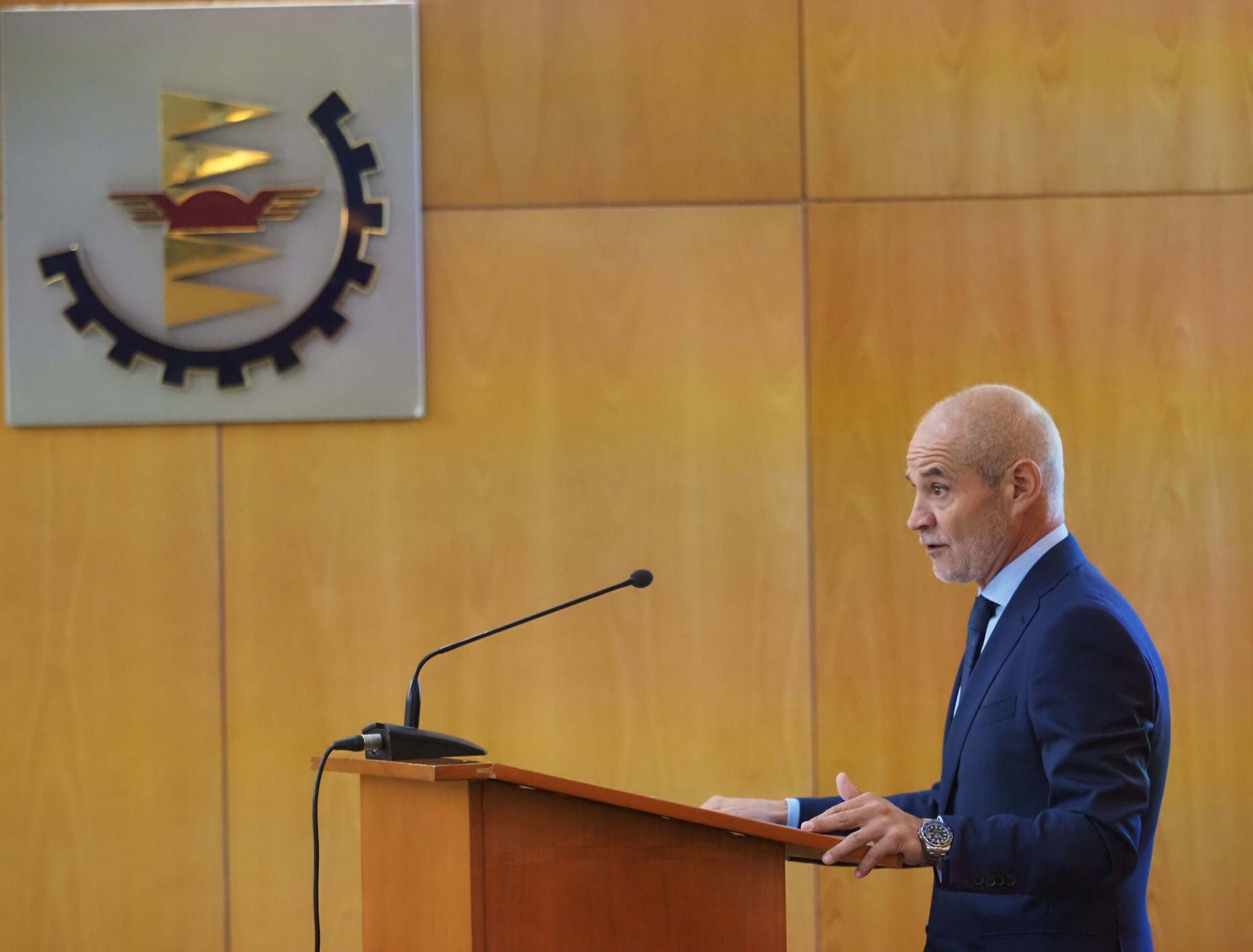 Víctor Caramanzana, presidente de la Cámara de comercio e Industria de Valladolid