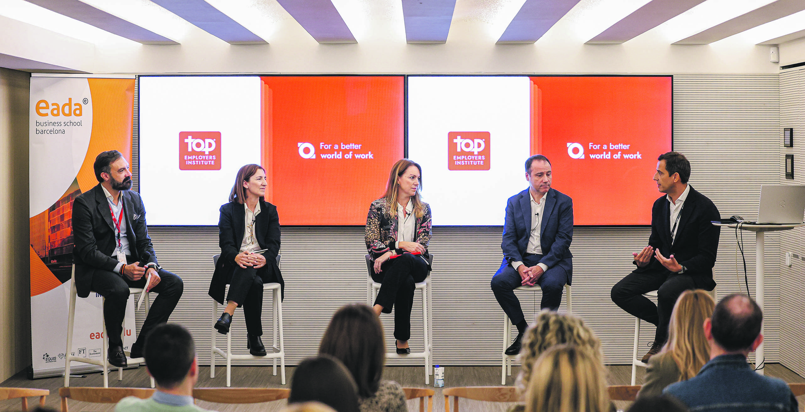 Encuentro sobre empresas sostenibles organizado por Top Employers Institute y EADA Business School.