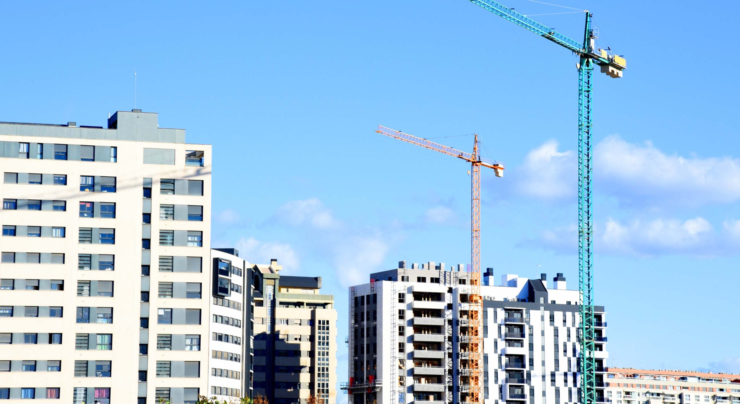 Viviendas en construcción