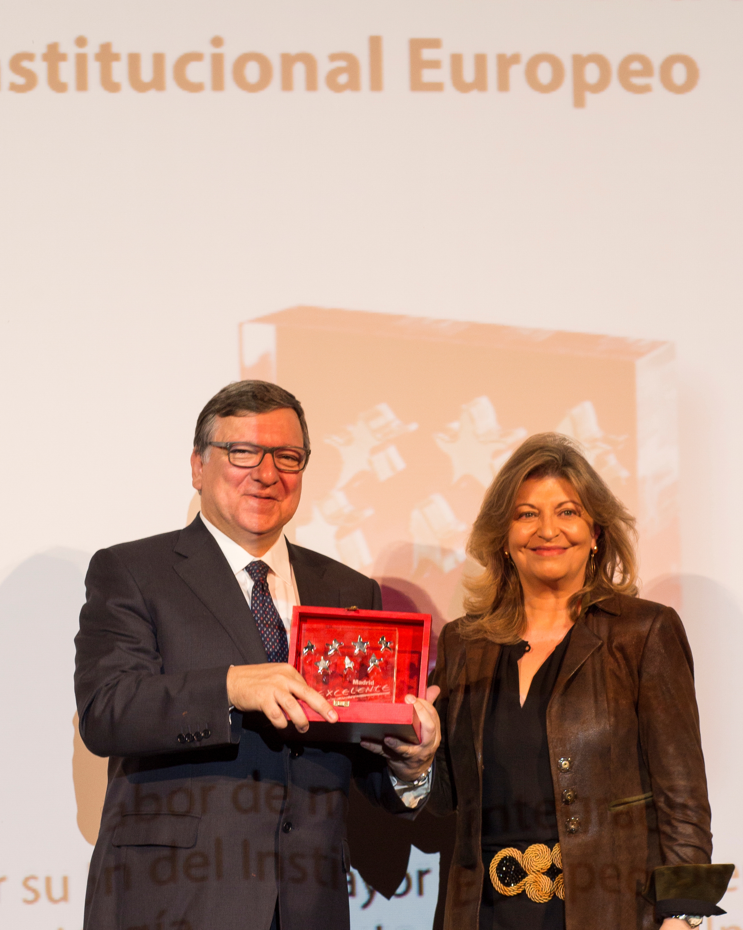 Durao Barroso y Engracia Hidalgo