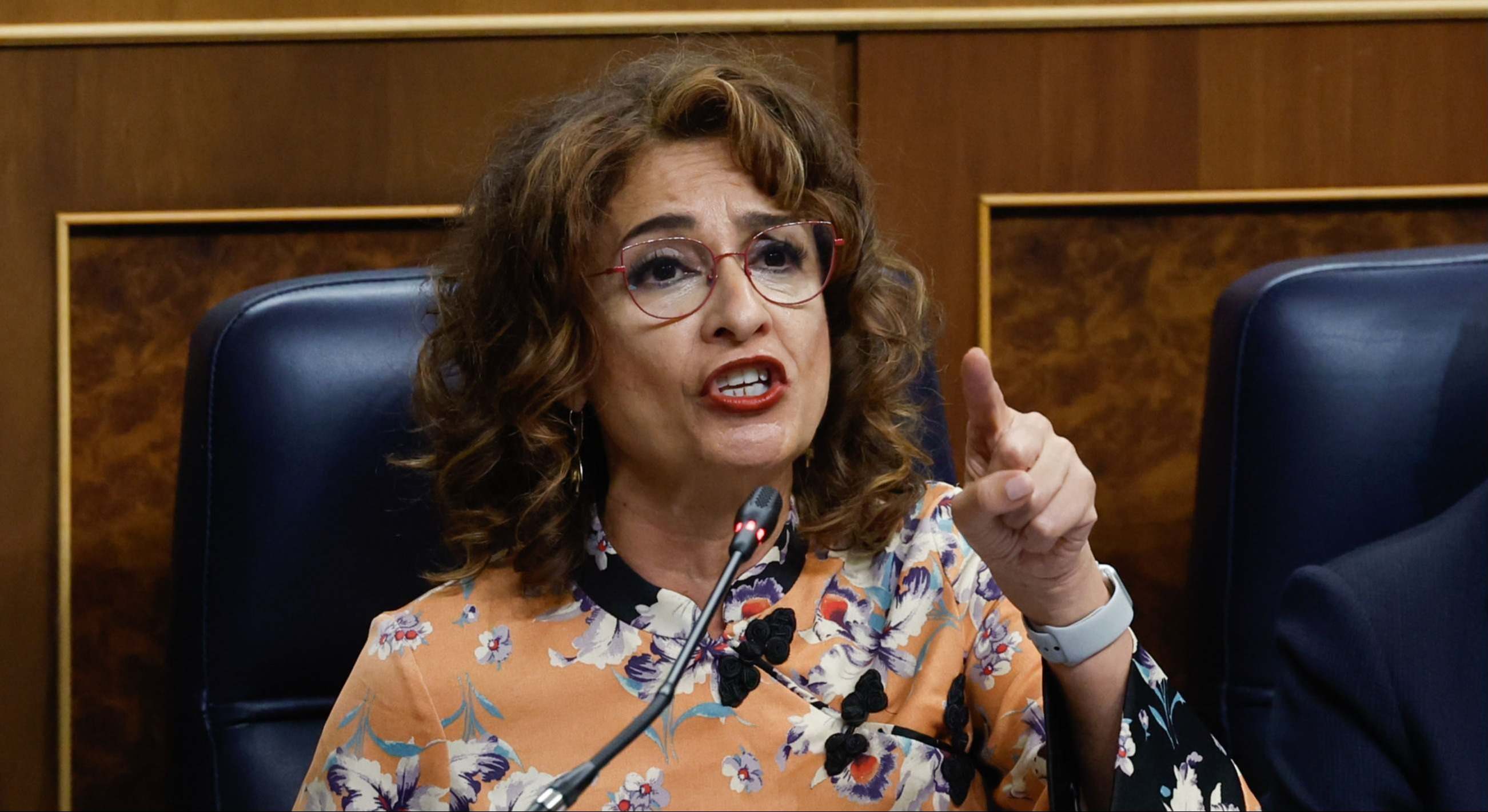 La vicepresidenta primera y ministra de Hacienda, María Jesús Montero