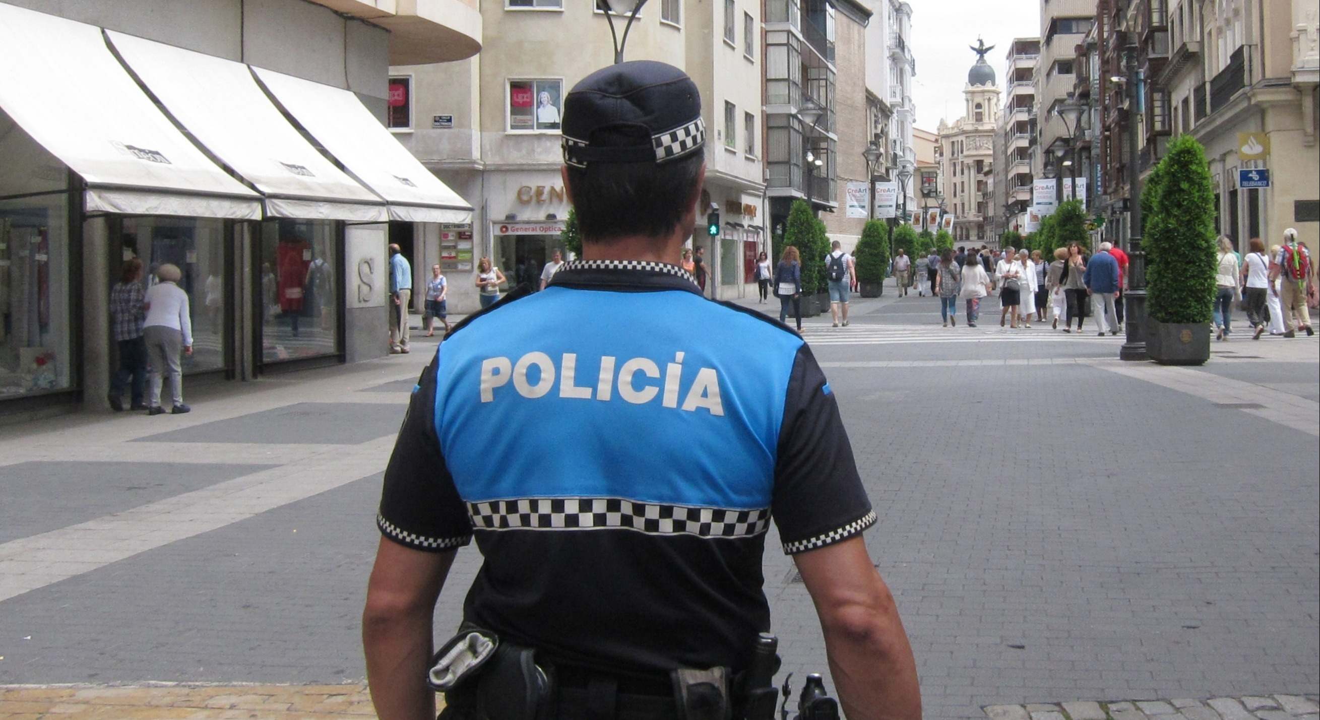 Fotografía de archivo de la Policía Local de Valladolid. 