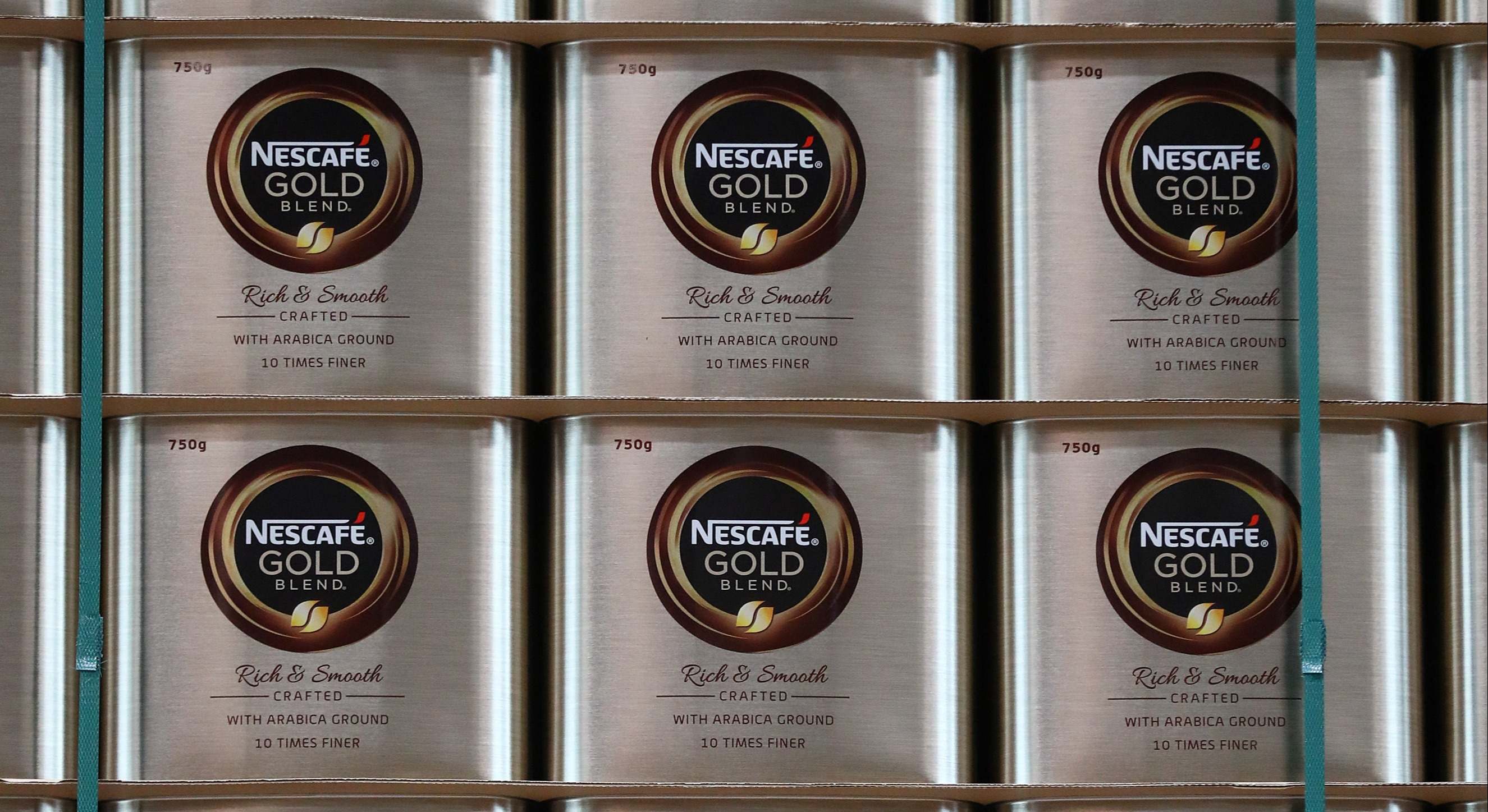 Cajas de Nescafé. Foto: Bloomberg