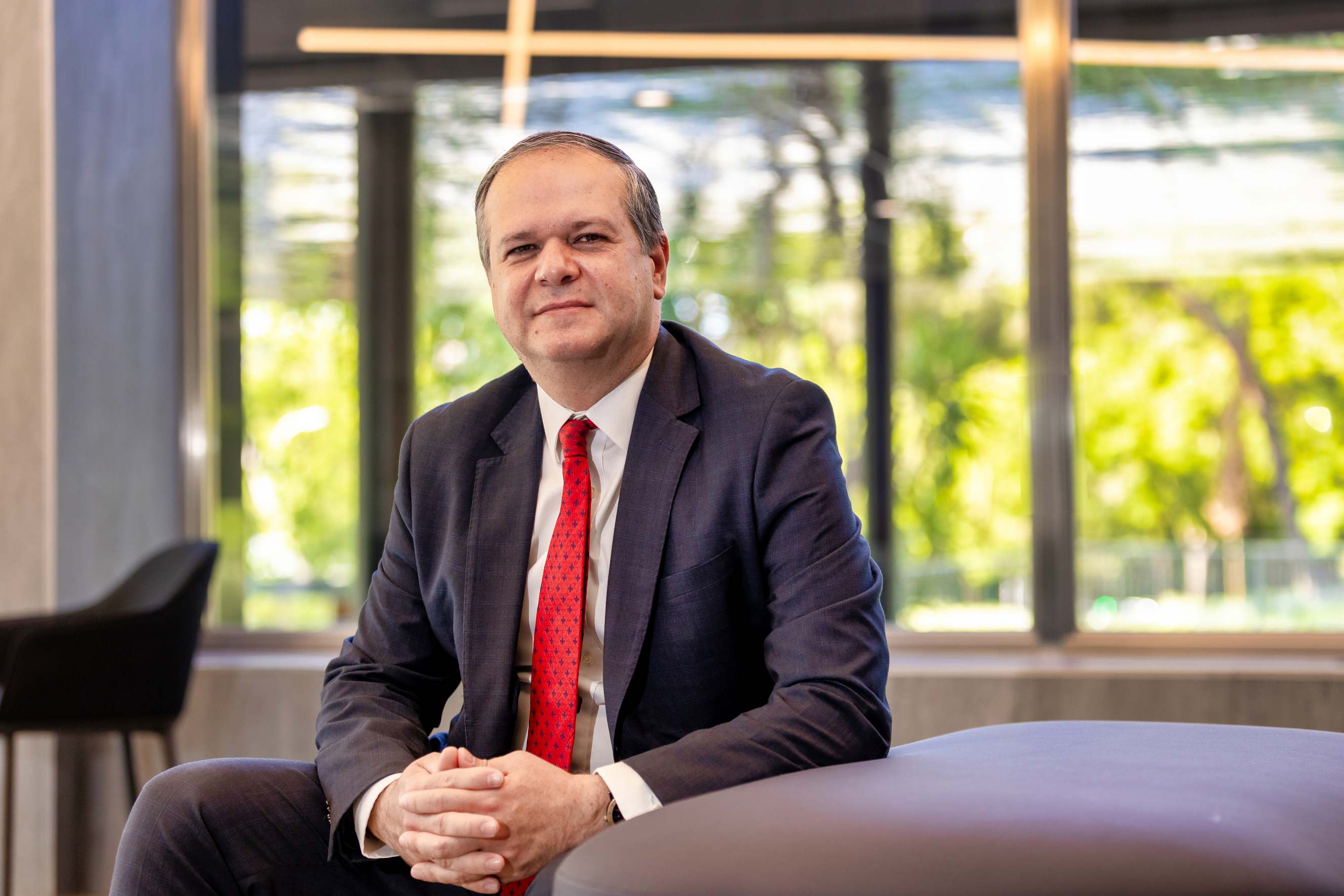 El presidente de la Asociación DEC, Mario Taguas. DEC