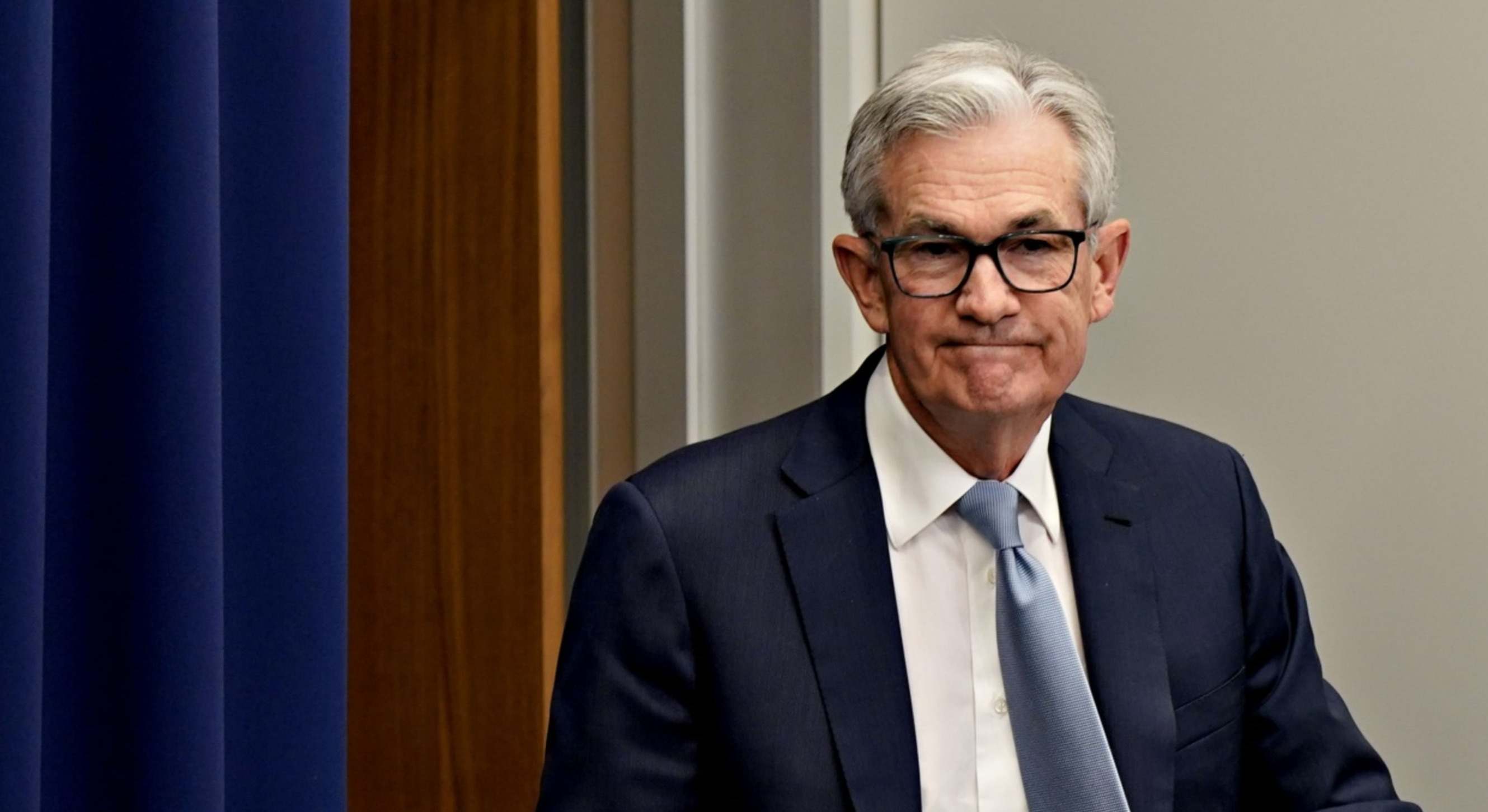 Jerome Powell, presidente de la Fed