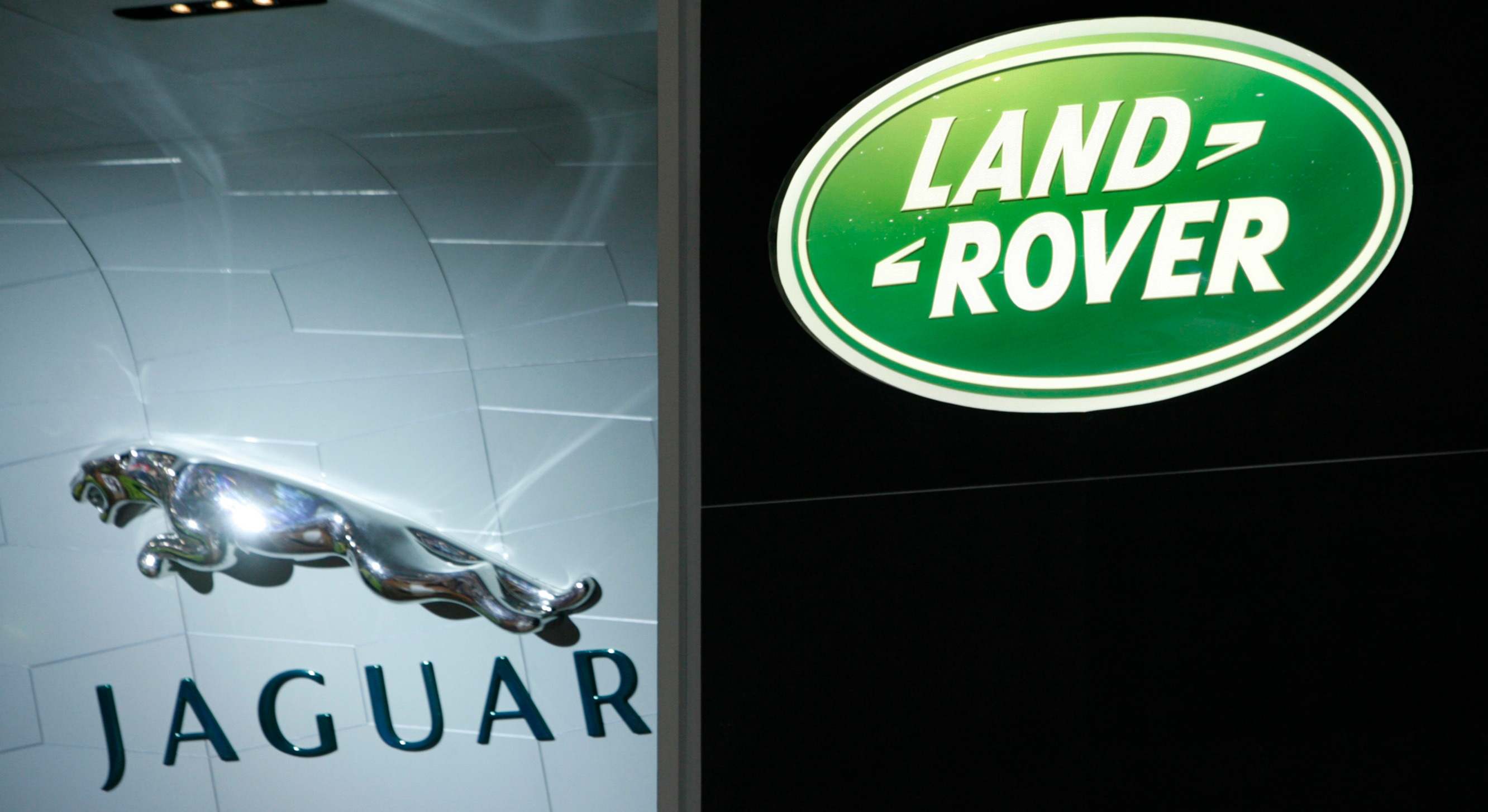 Logos de Jaguar y de Land Rover