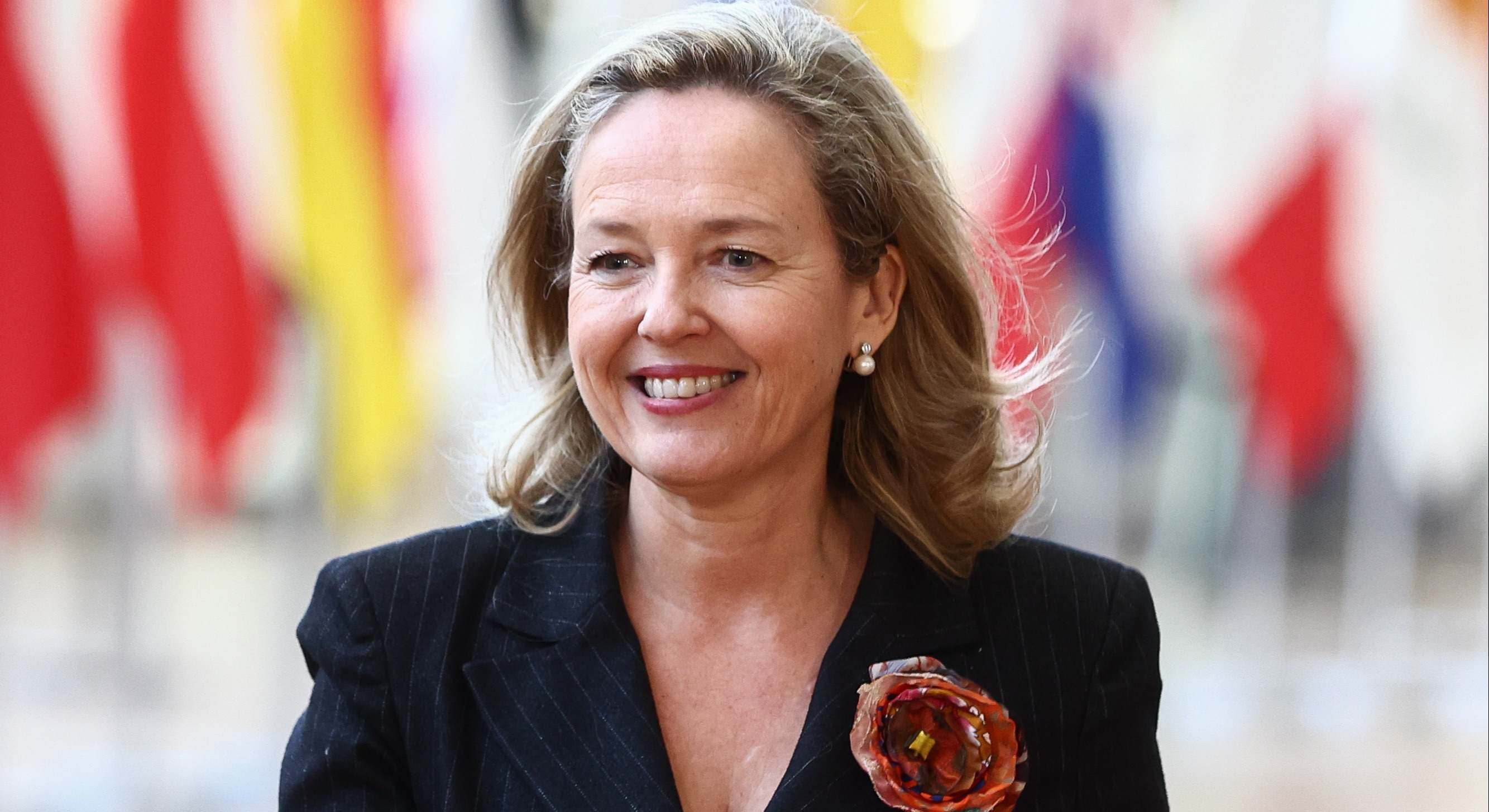 La presidenta del BEI, Nadia Calviño