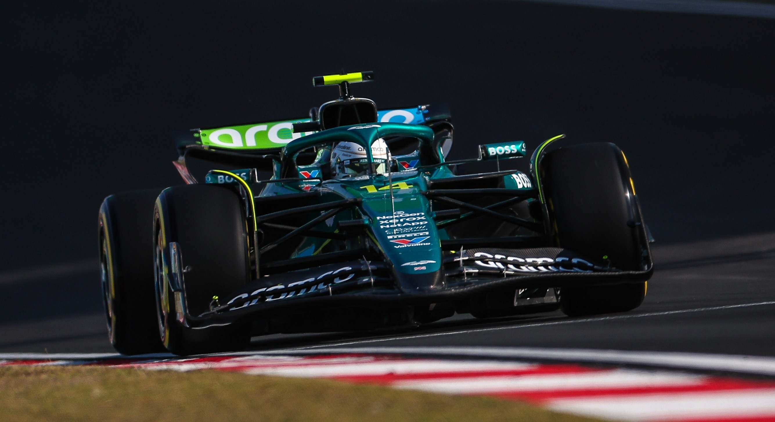 Fernando Alonso en el GP de China 2025