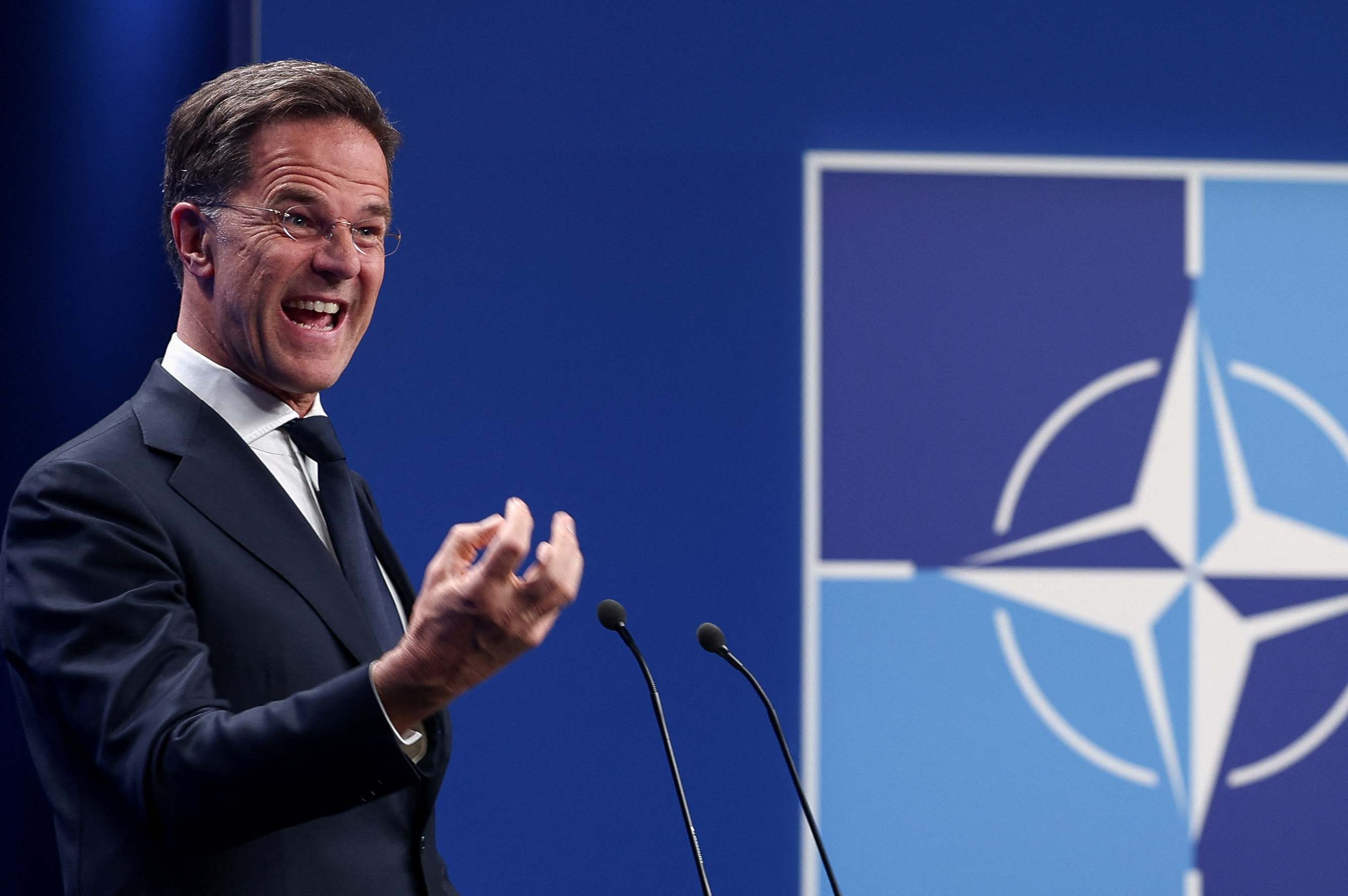 El secretario general de la OTAN, Mark Rutte.