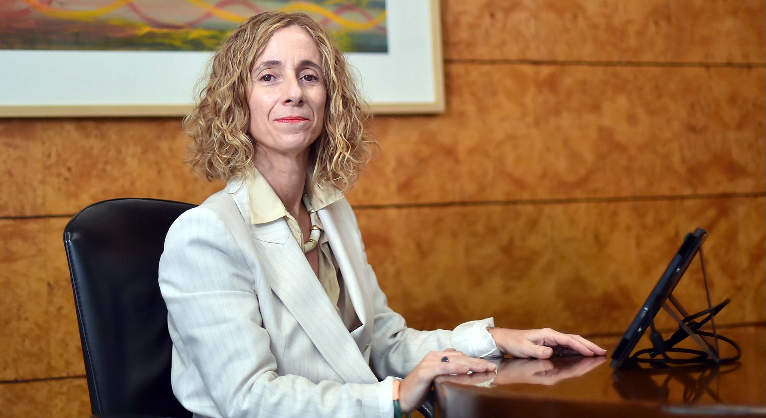 Sonia Sánchez Ugarte, directora financiera de Kutxabank.