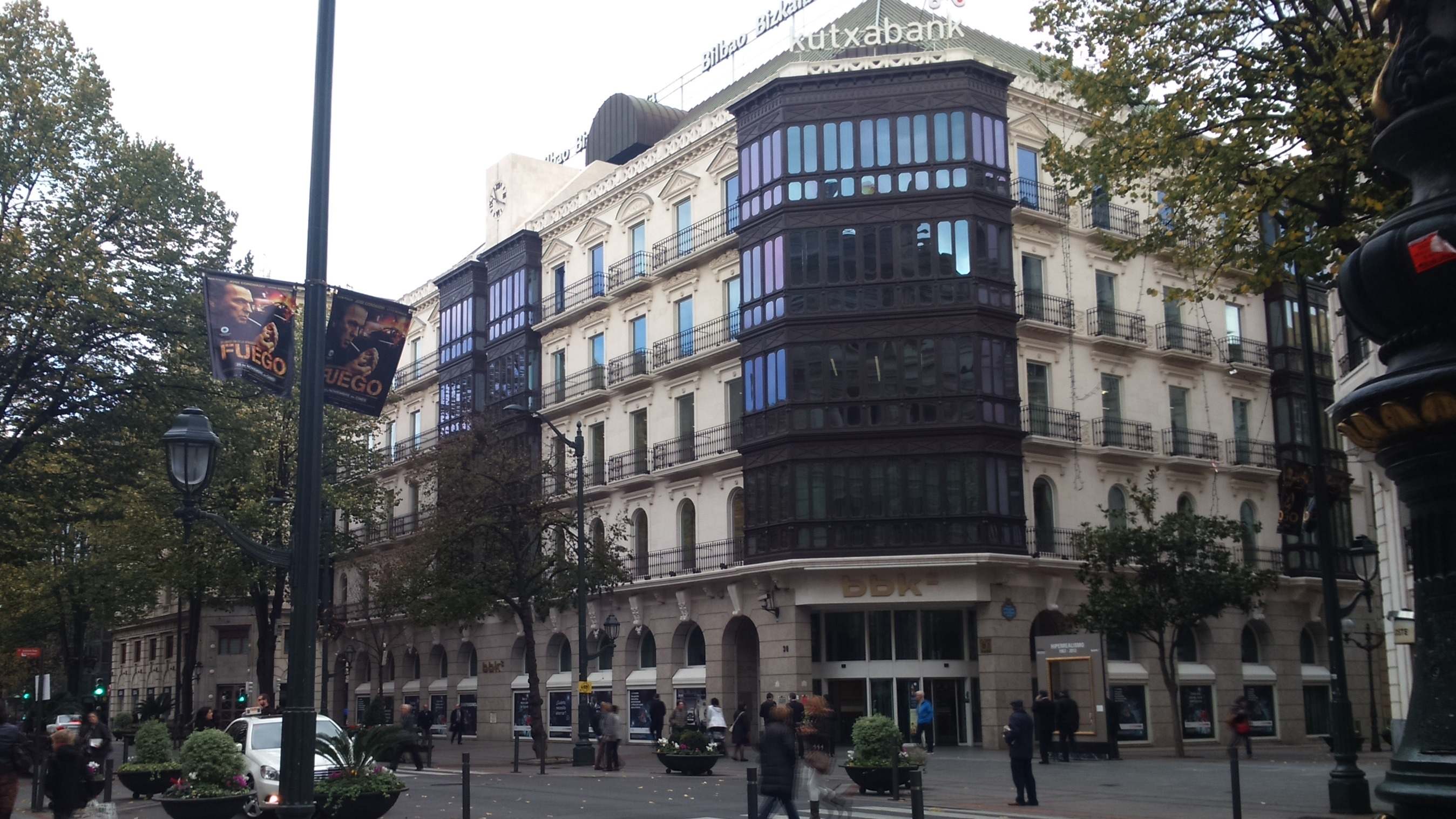 Kutxabank, sede en Bilbao.