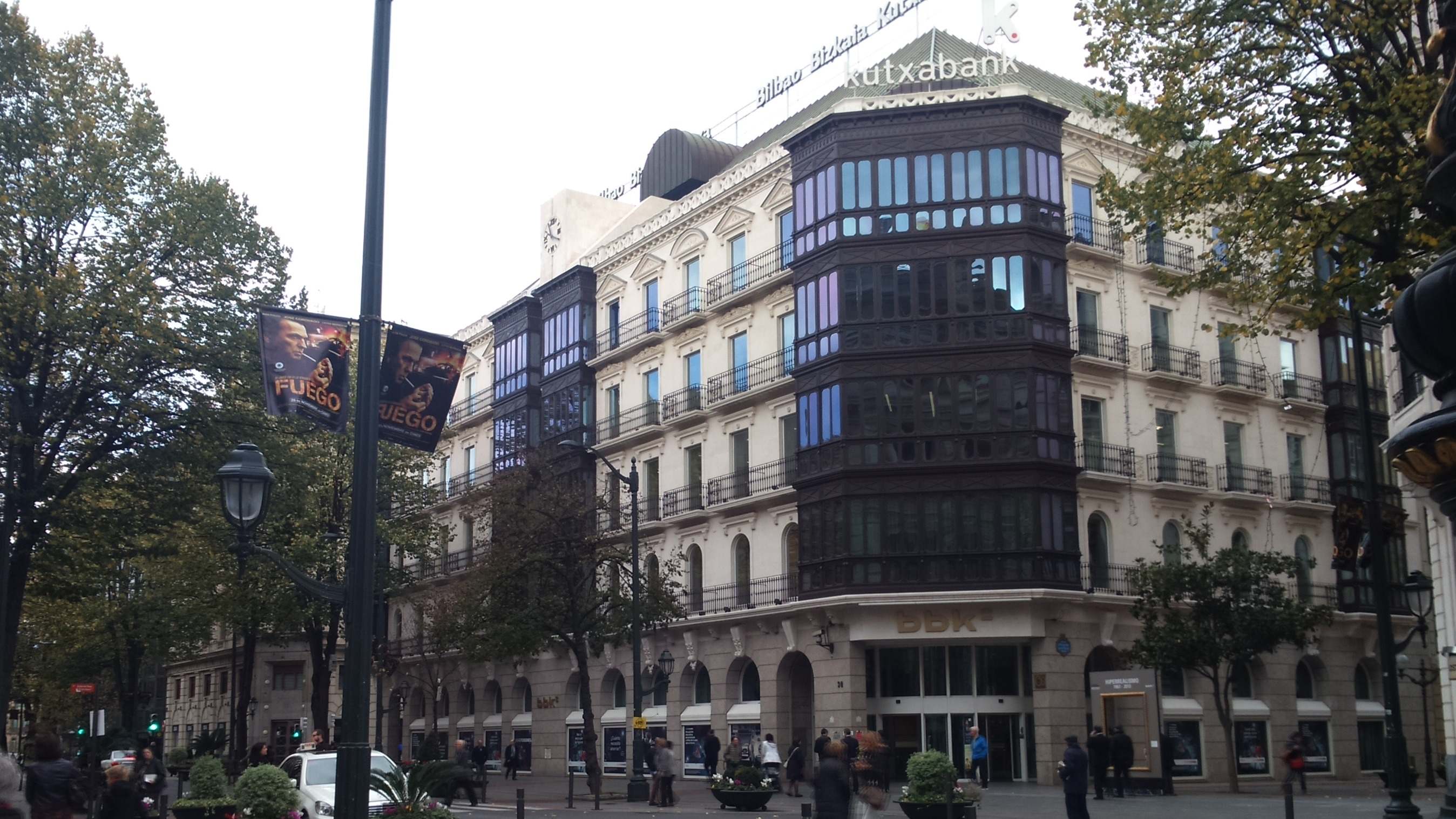 Sede de Kutxabank en Bilbao.