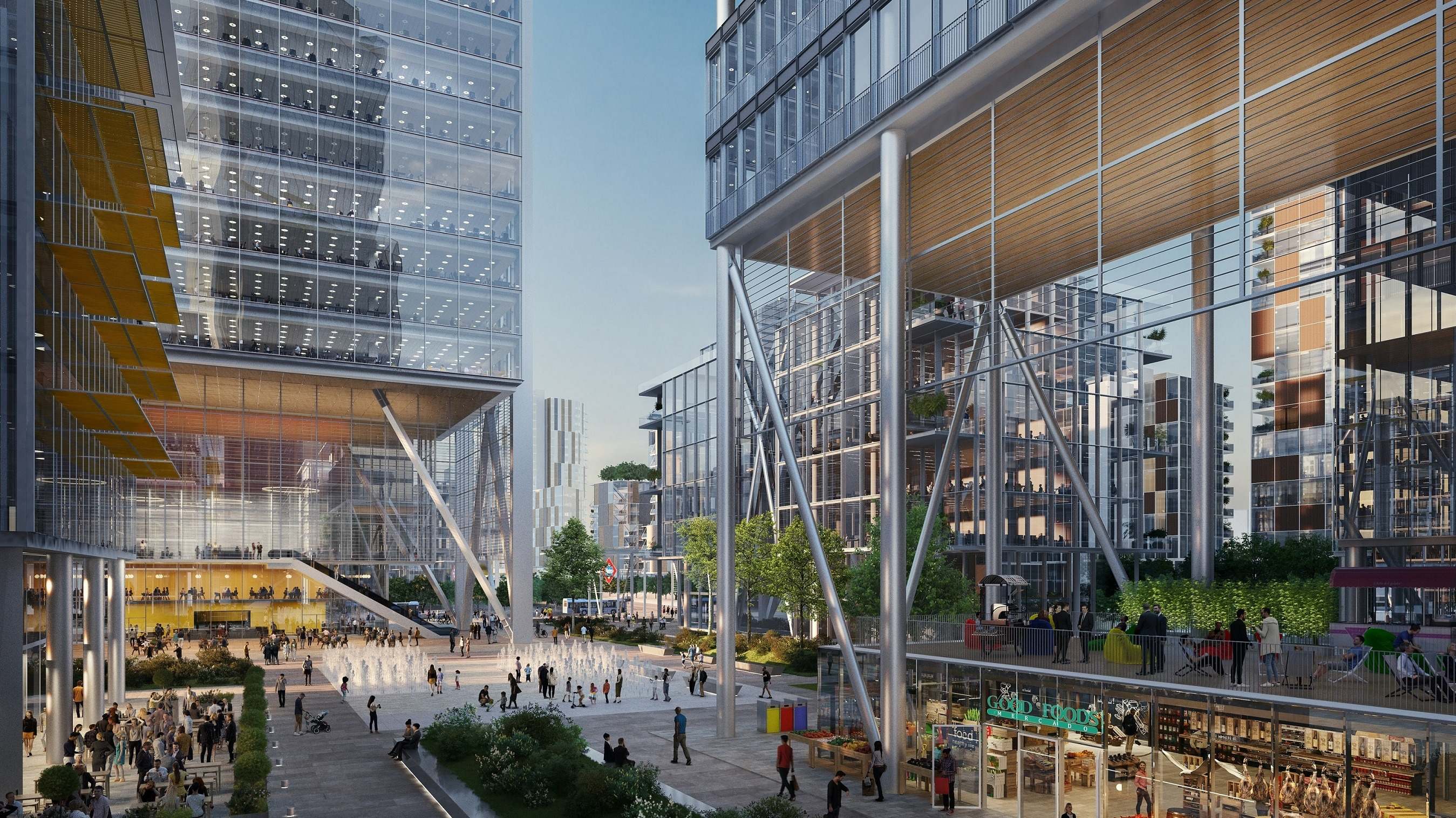 Madrid Nuevo Norte contará con un centro de negocios y zonas comerciales
