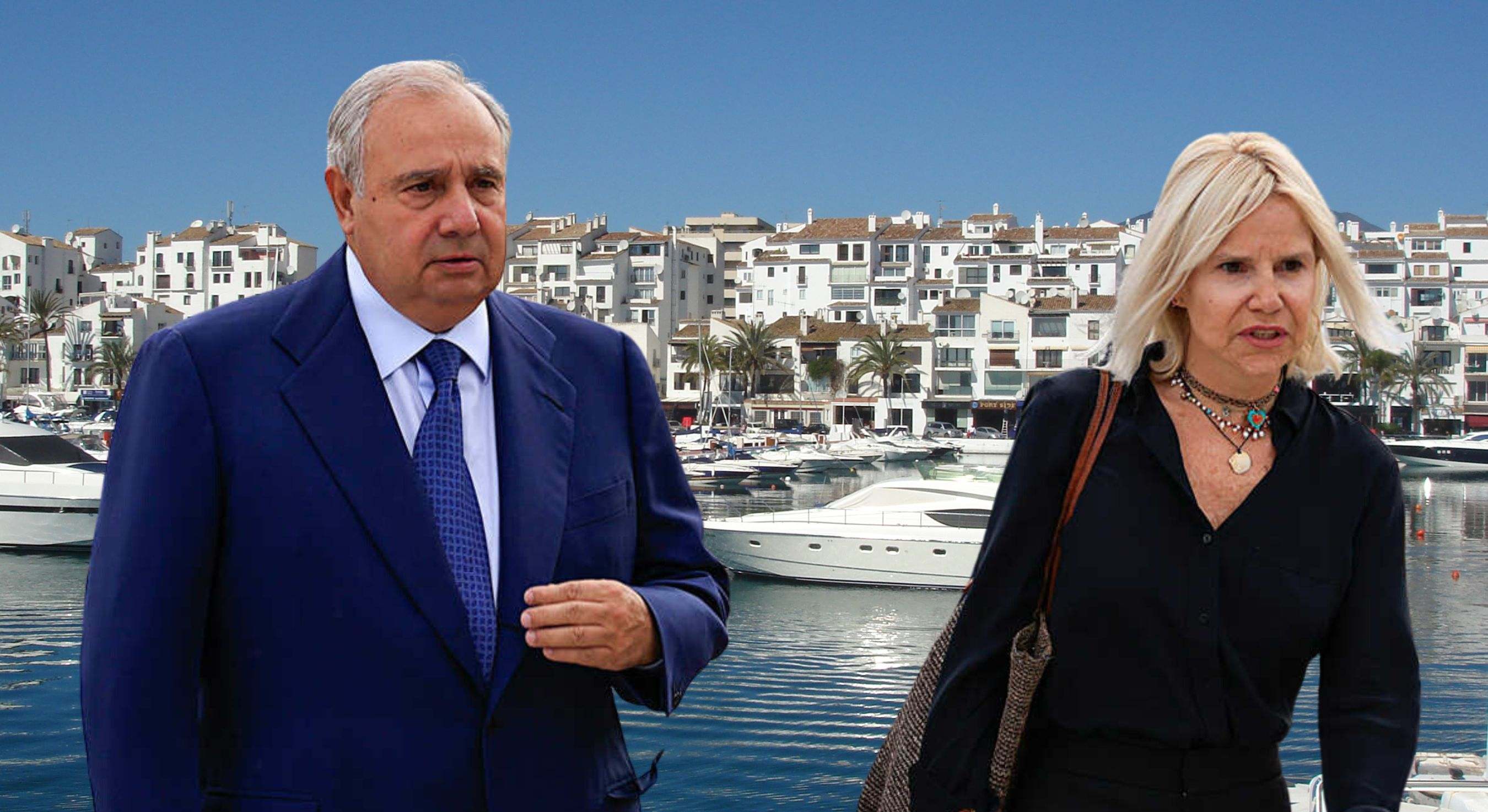 Eugenia Martínez de Irujo y su hermano, Fernando Martínez de Irujo