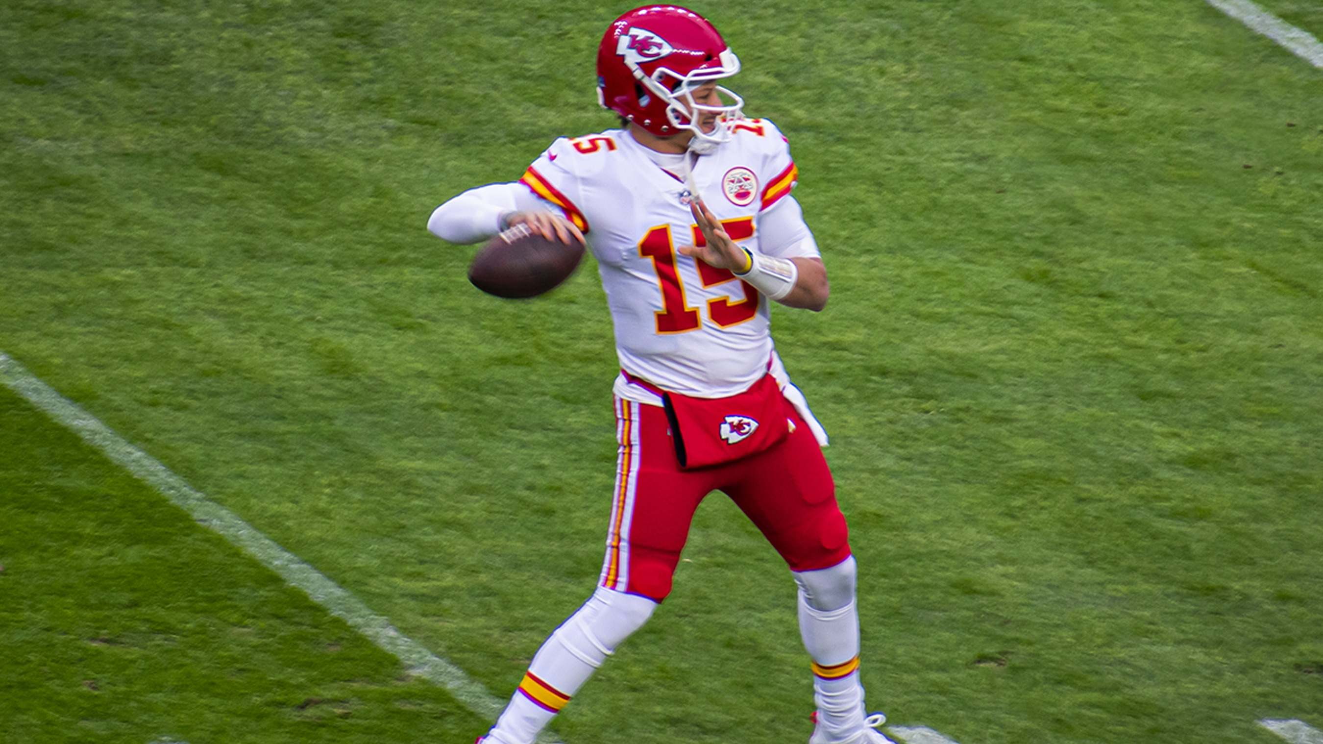 Patrick Mahomes quarterback de los Kansas City Chiefs de la NFL