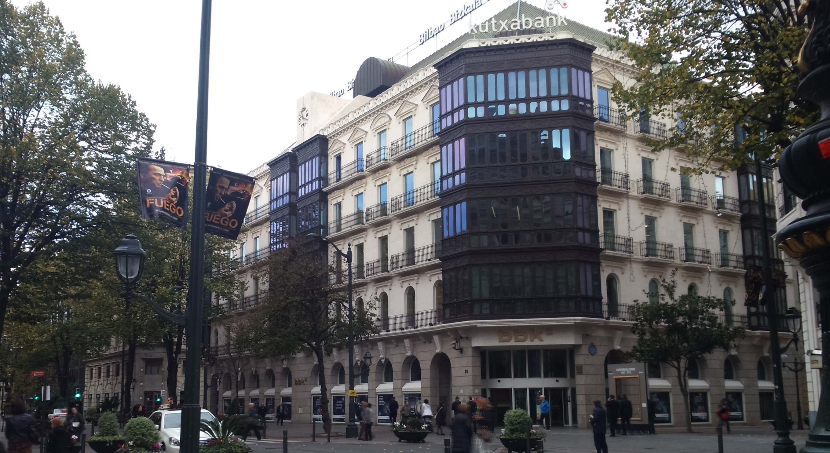 Sede de Kutxabank en Bilbao.