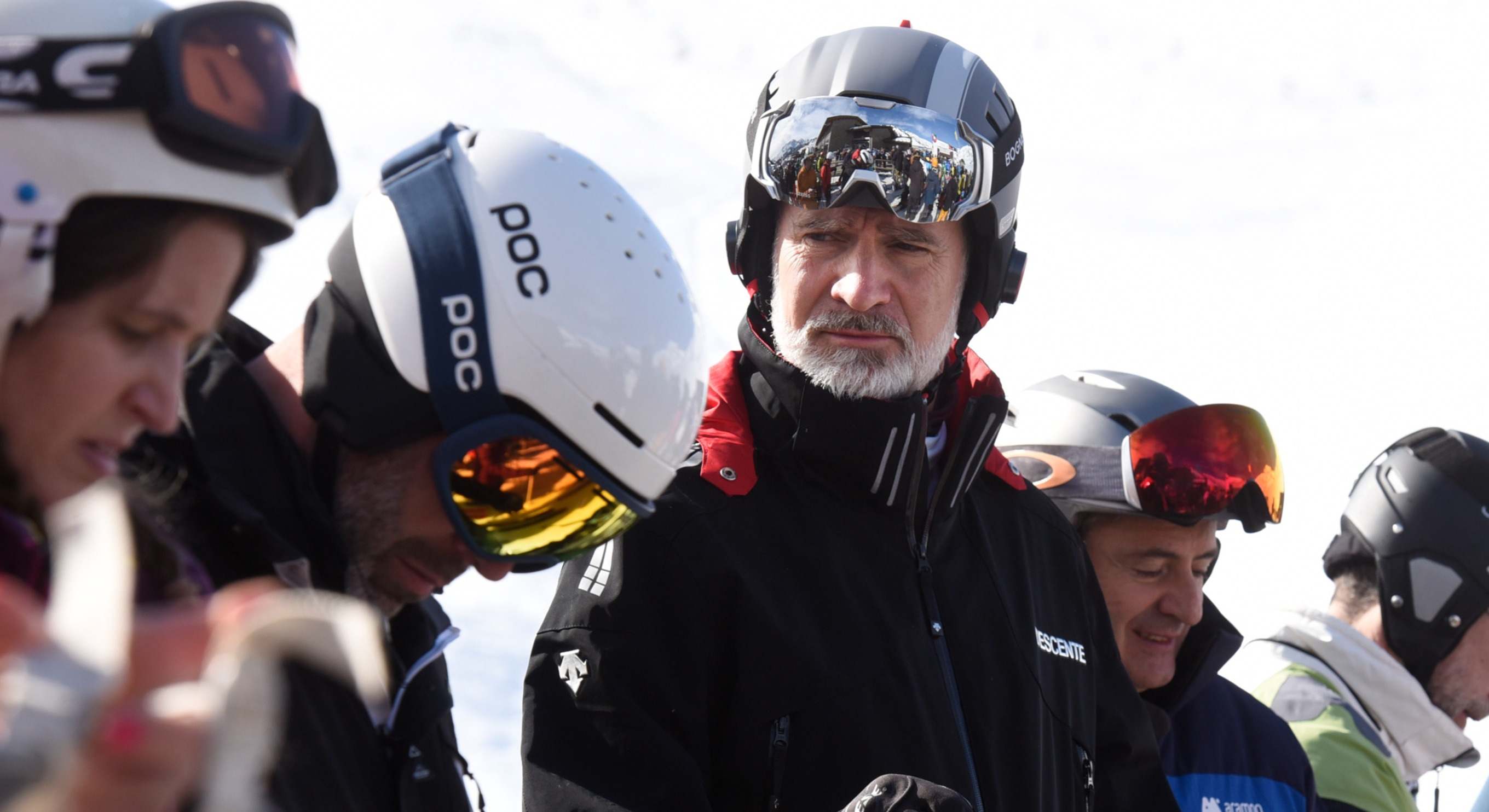 Felipe VI va a esquiar