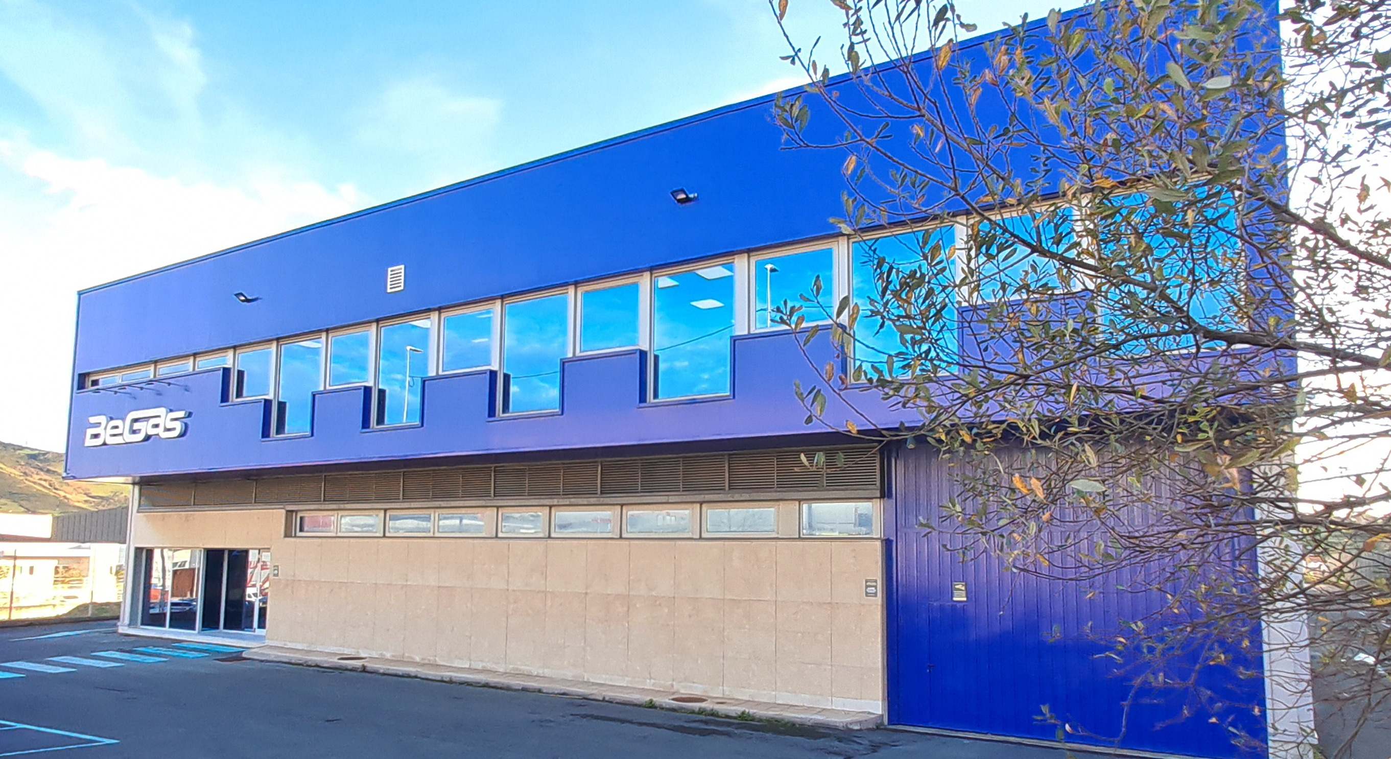 Fábrica BeGas Ortuella (Bizkaia).