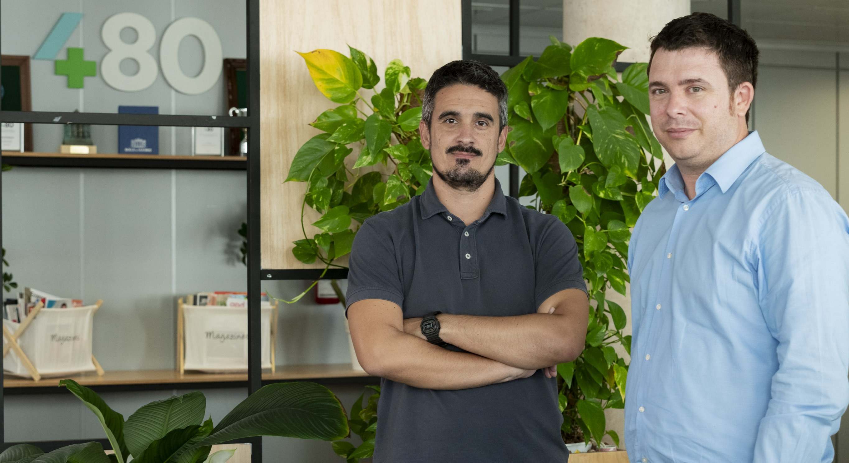 Alfredo Cebrian y Javier Rillo, de Cuatroochenta.