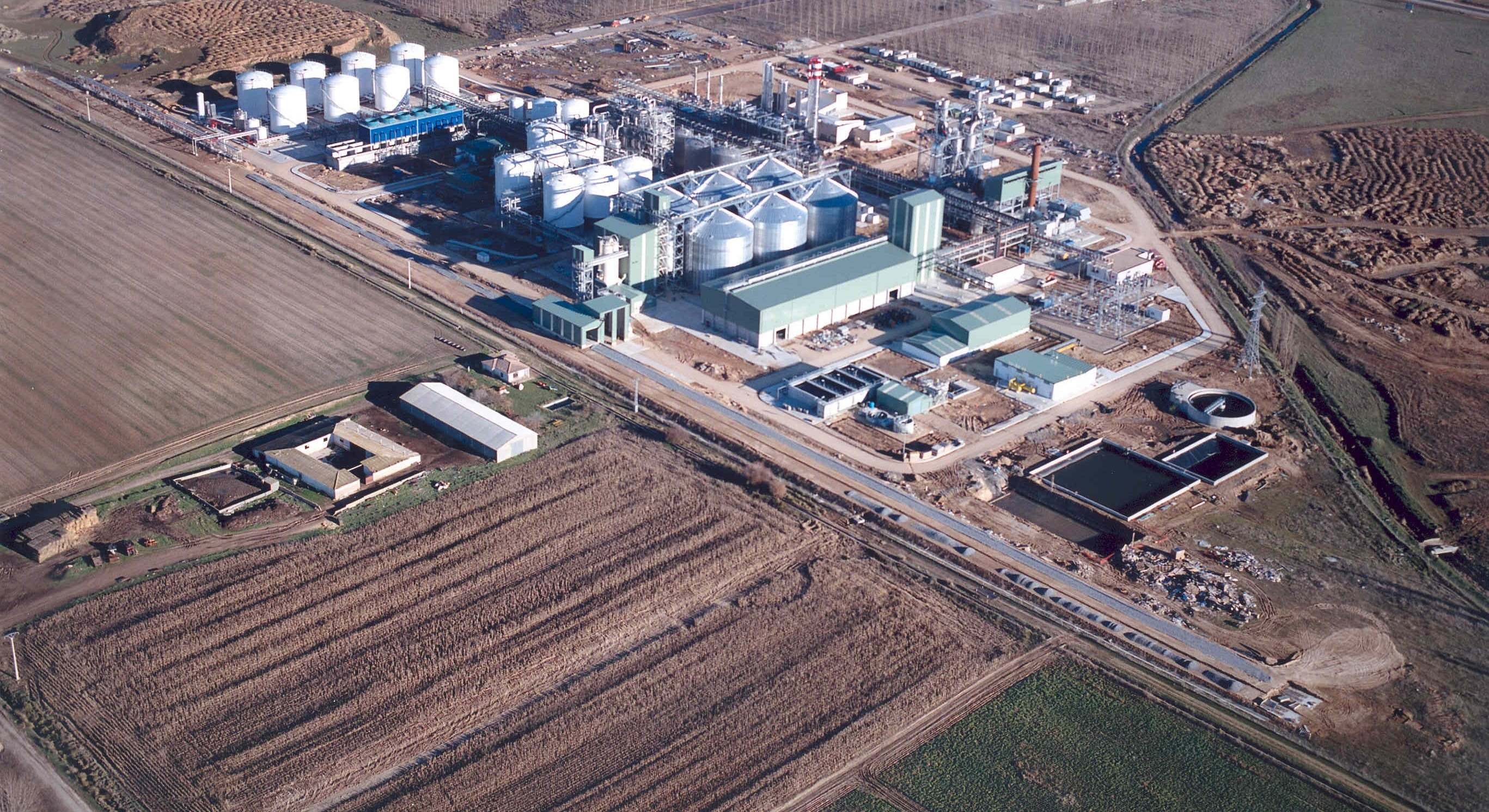 Una planta de biocarburantes