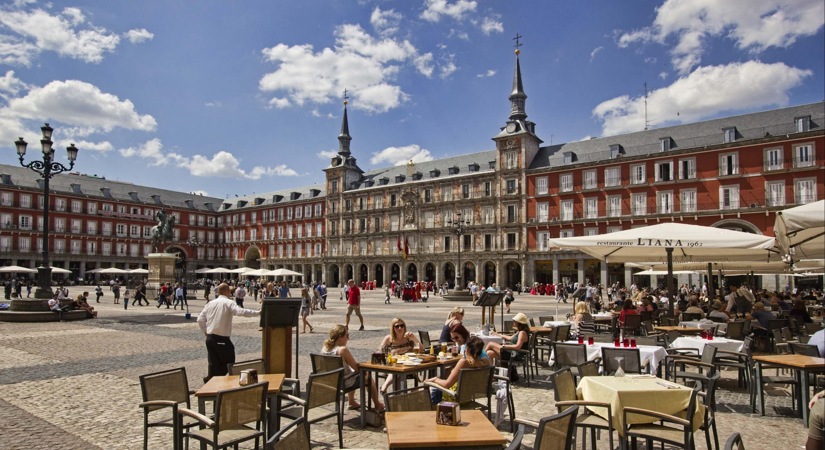 Centro de Madrid durante un día soleado de primavera. / Foto: Dreamstime