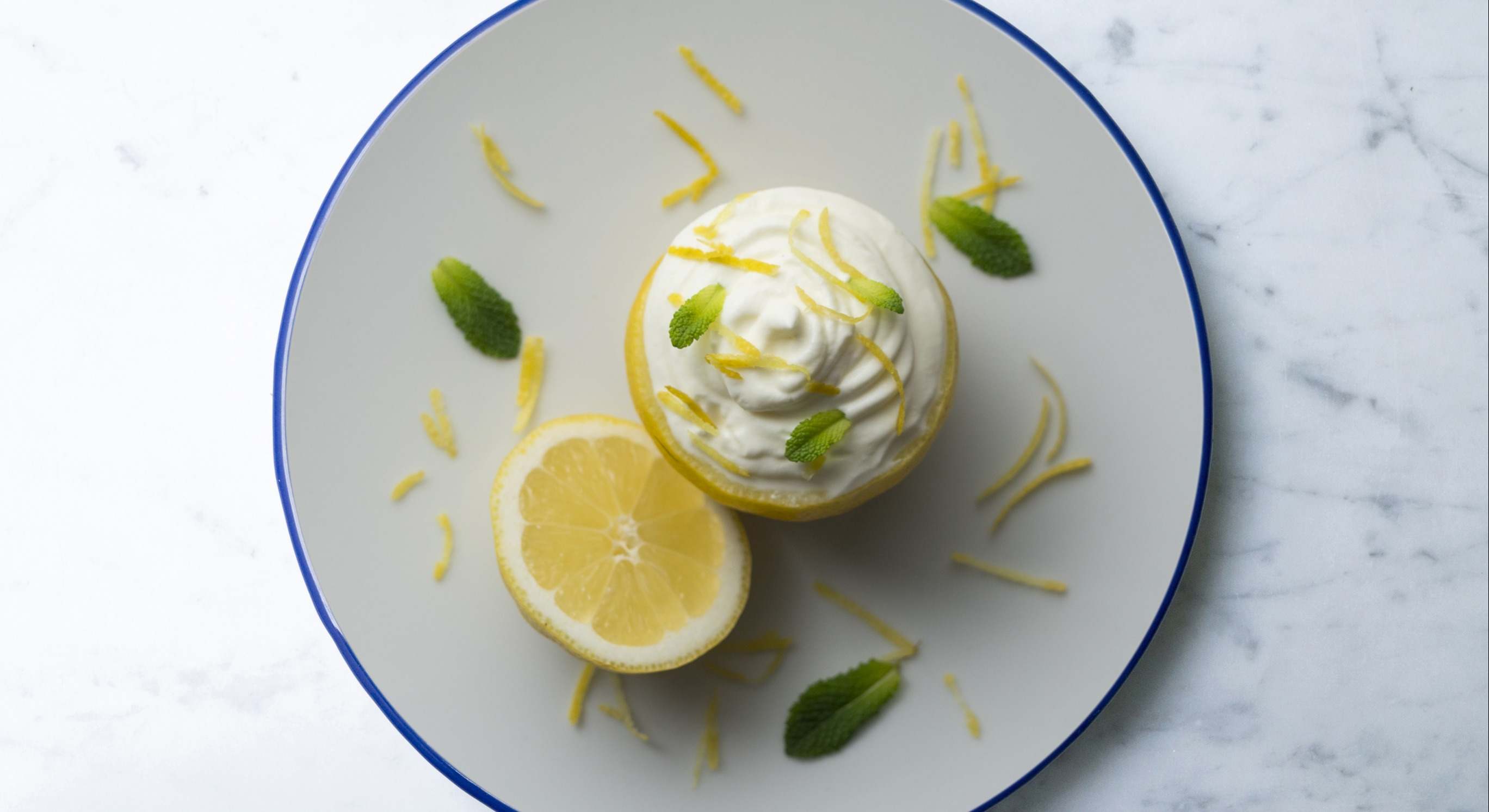 postre de limón