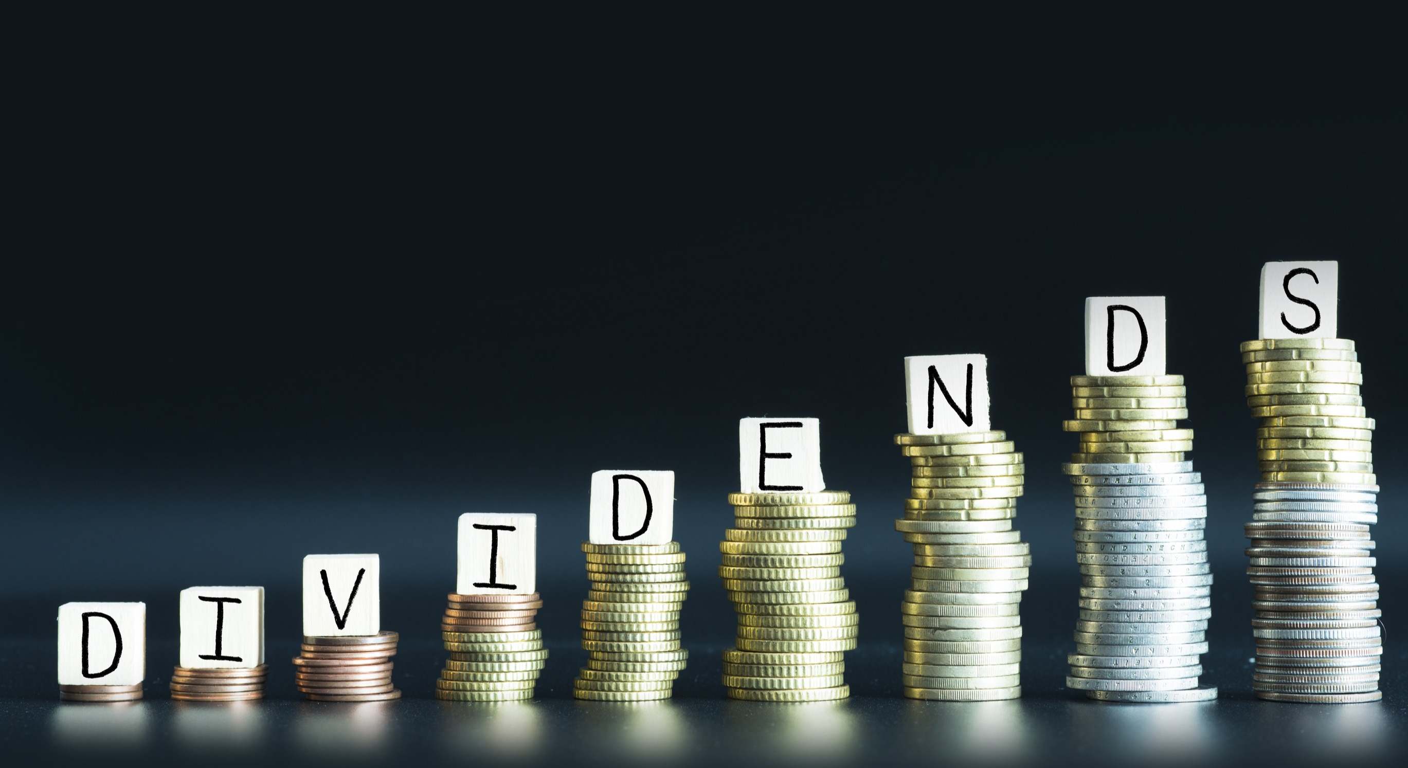 Bloque de monedas en crecimiento