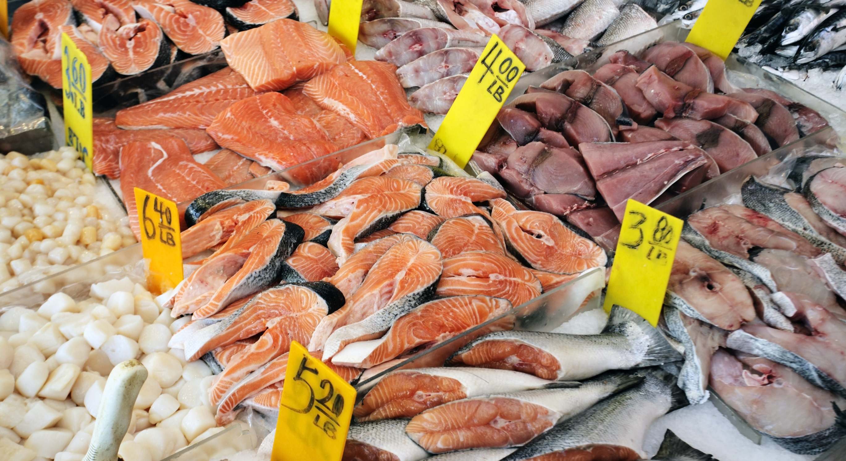 Pescado fresco en la pescadería. / Foto: iStock