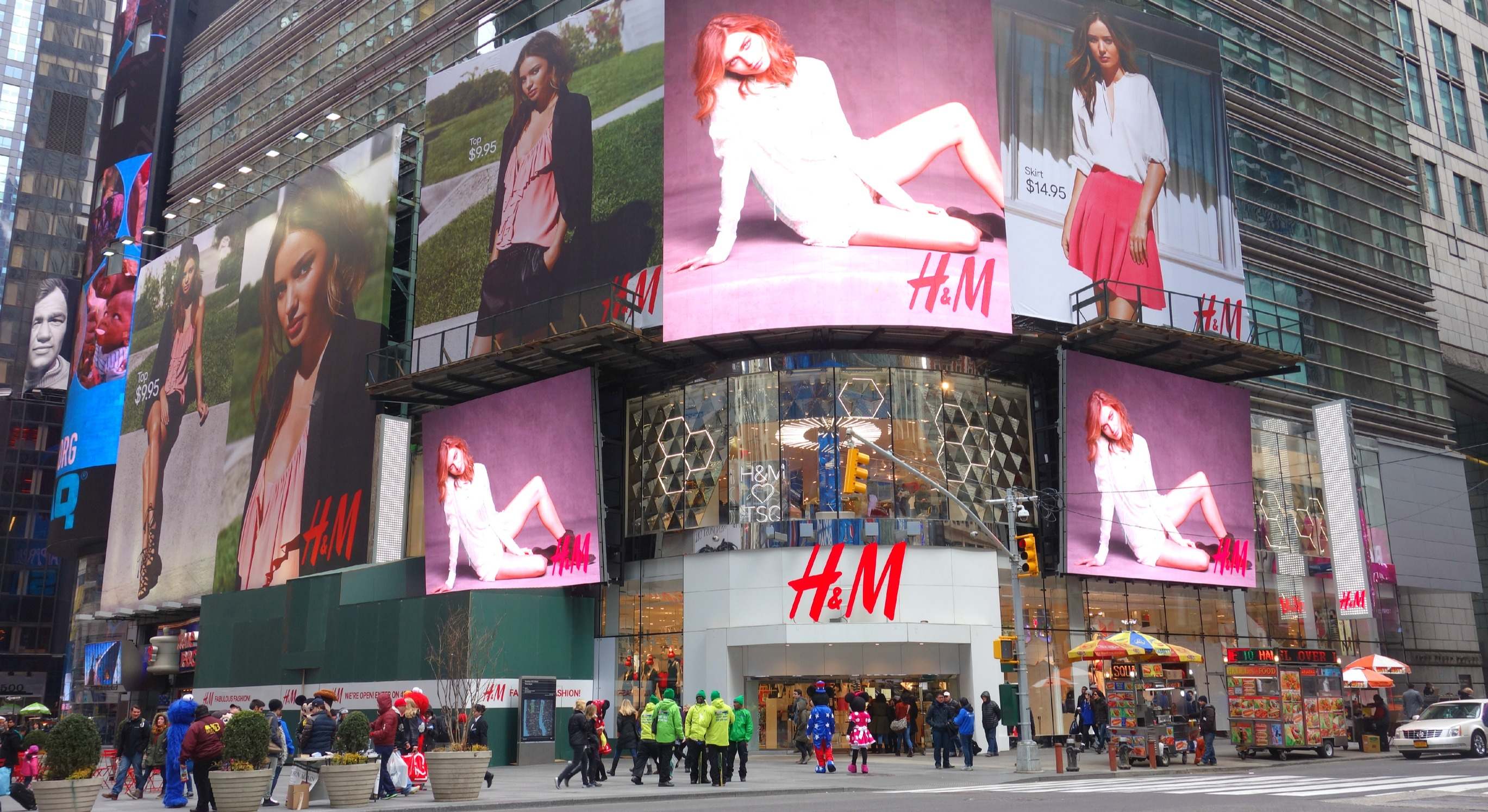 Tienda de H&M en Time Square (Dreamstime)